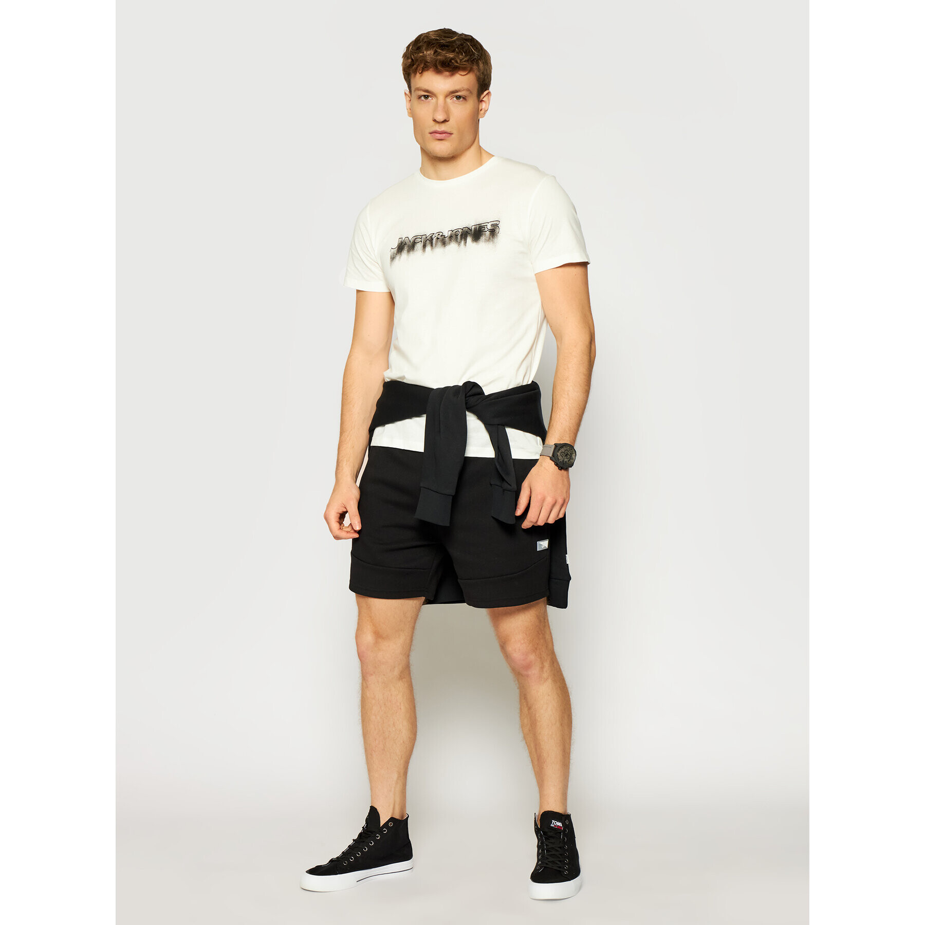 Jack&Jones Športové kraťasy Air 12186750 Čierna Regular Fit - Pepit.sk