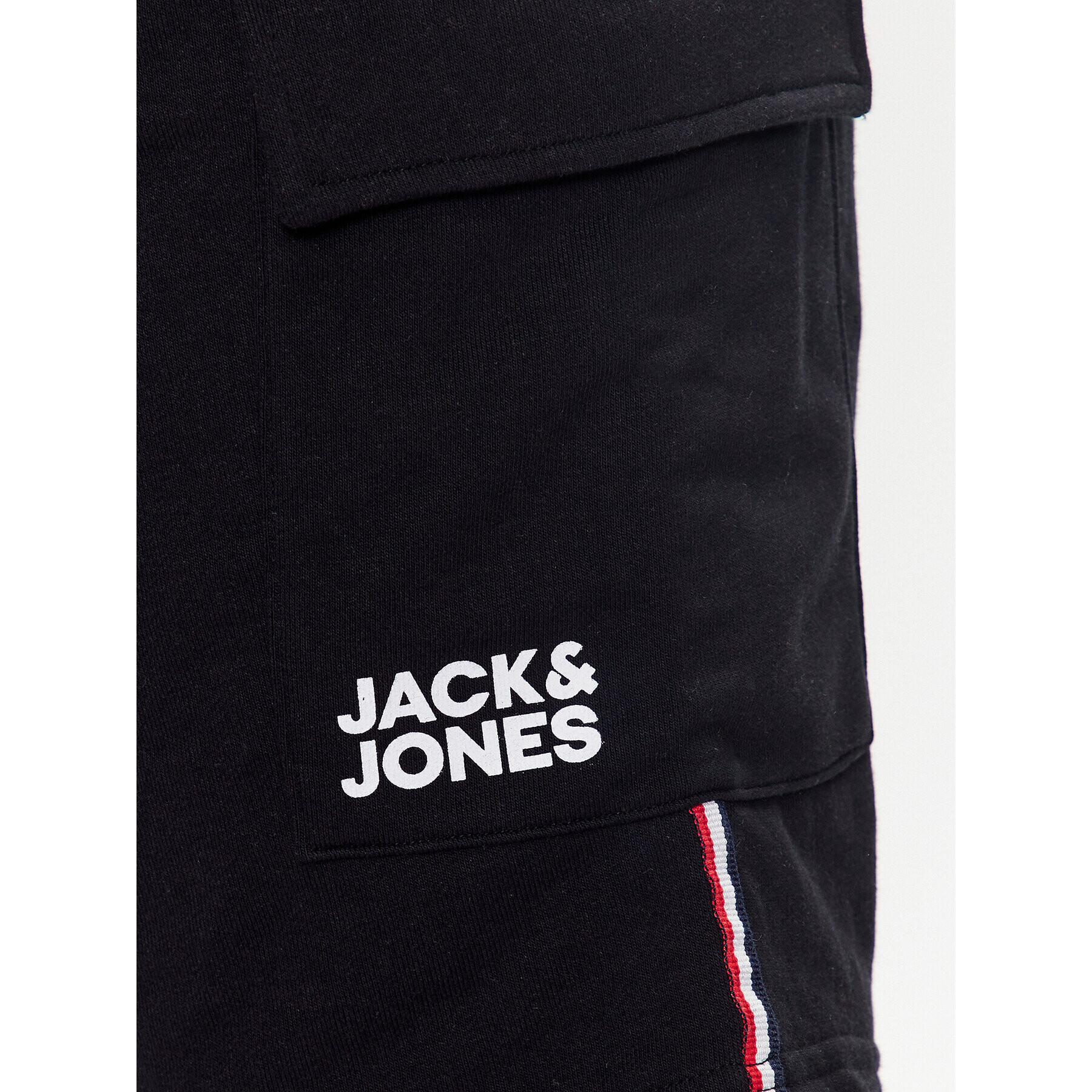 Jack&Jones Športové kraťasy Atlas 12225165 Čierna Regular Fit - Pepit.sk