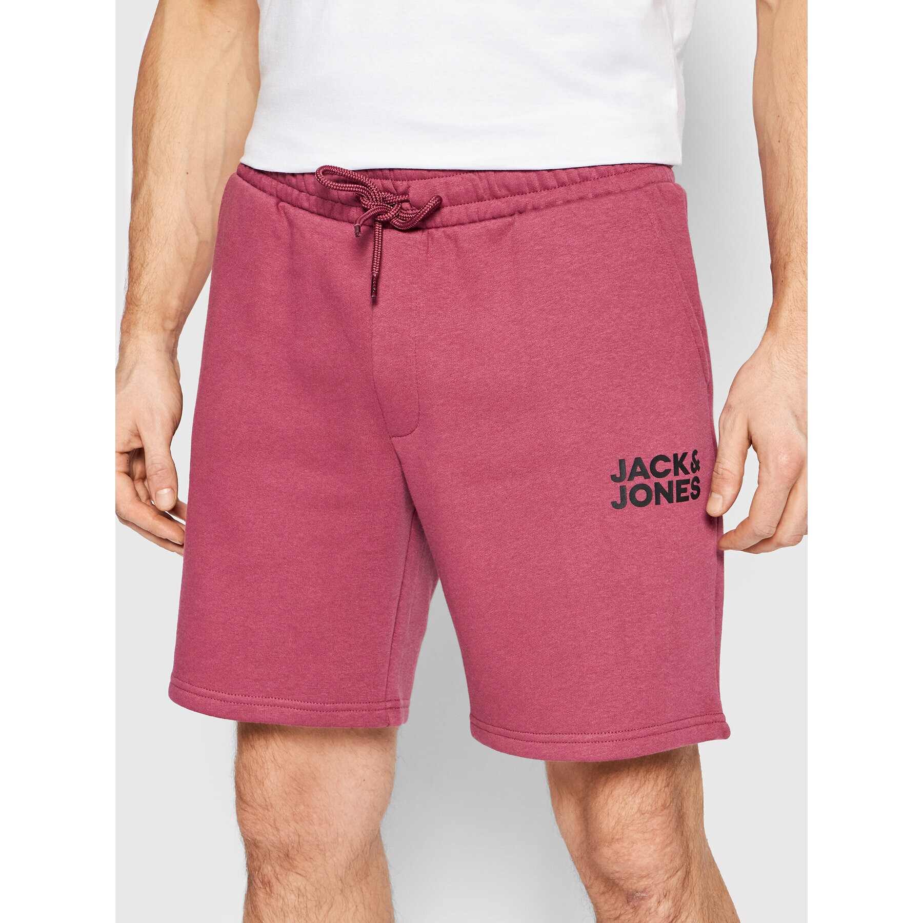 Jack&Jones Športové kraťasy New Soft 12186787 Ružová Regular Fit - Pepit.sk