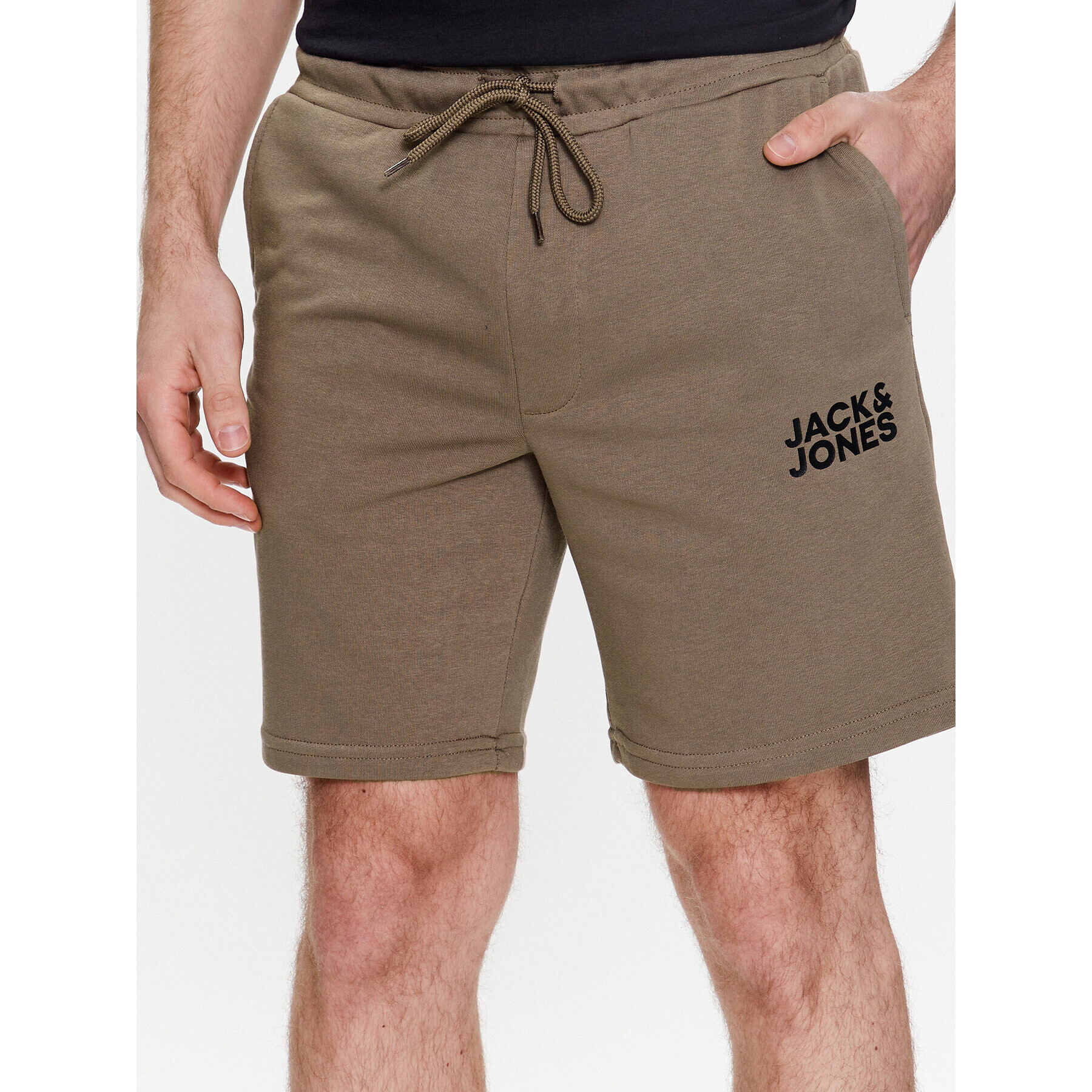 Jack&Jones Športové kraťasy New Soft 12228920 Hnedá Regular Fit - Pepit.sk