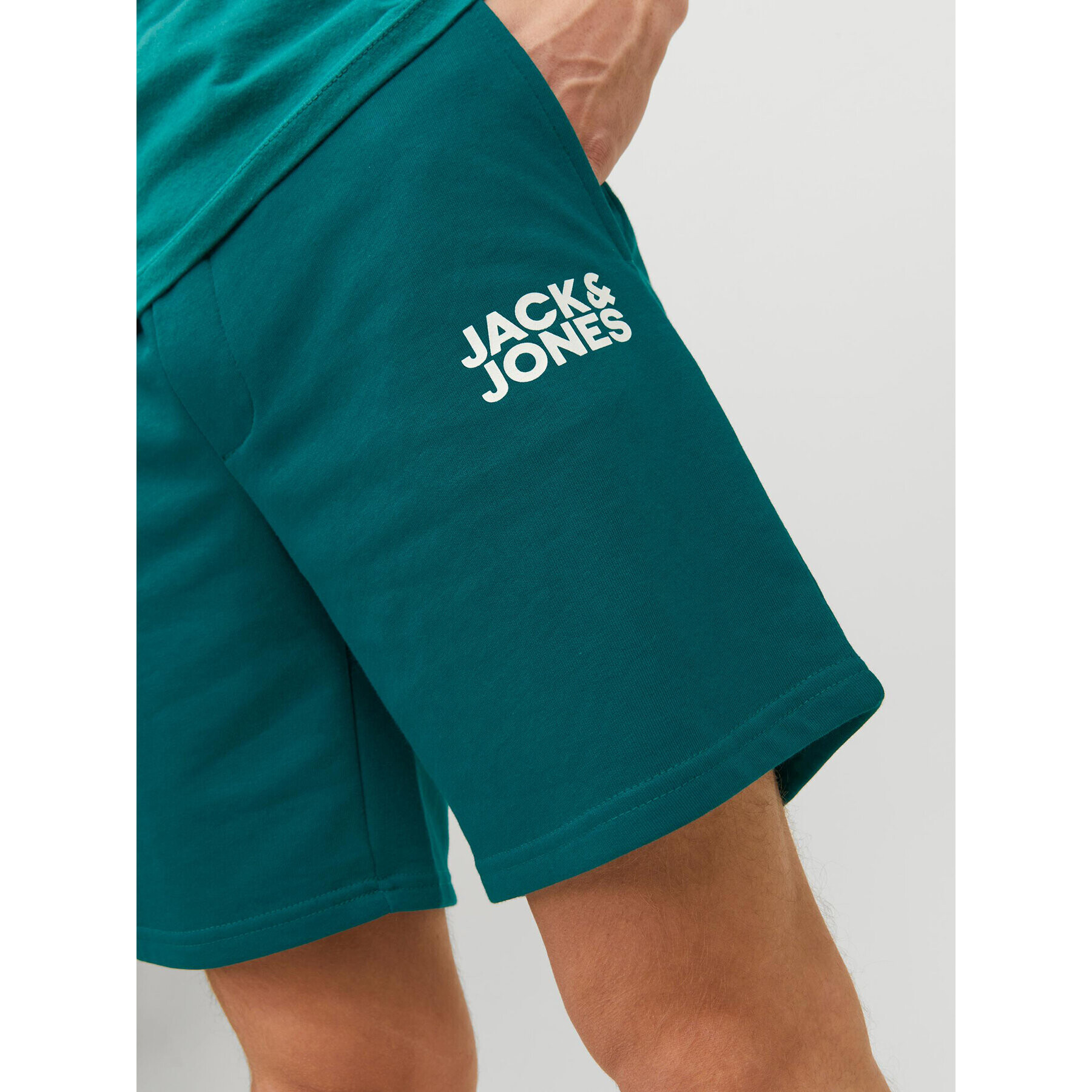 Jack&Jones Športové kraťasy New Soft 12228920 Zelená Regular Fit - Pepit.sk