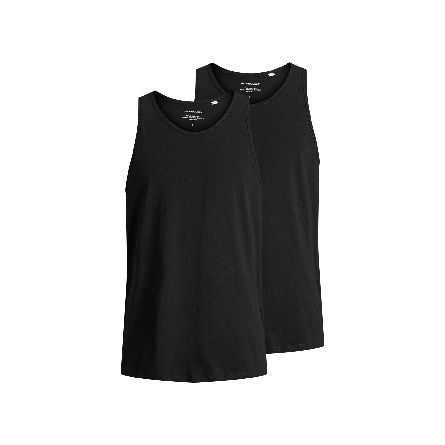 Jack&Jones Súprava 2 tank topov Basic 12133910 Čierna Regular Fit - Pepit.sk