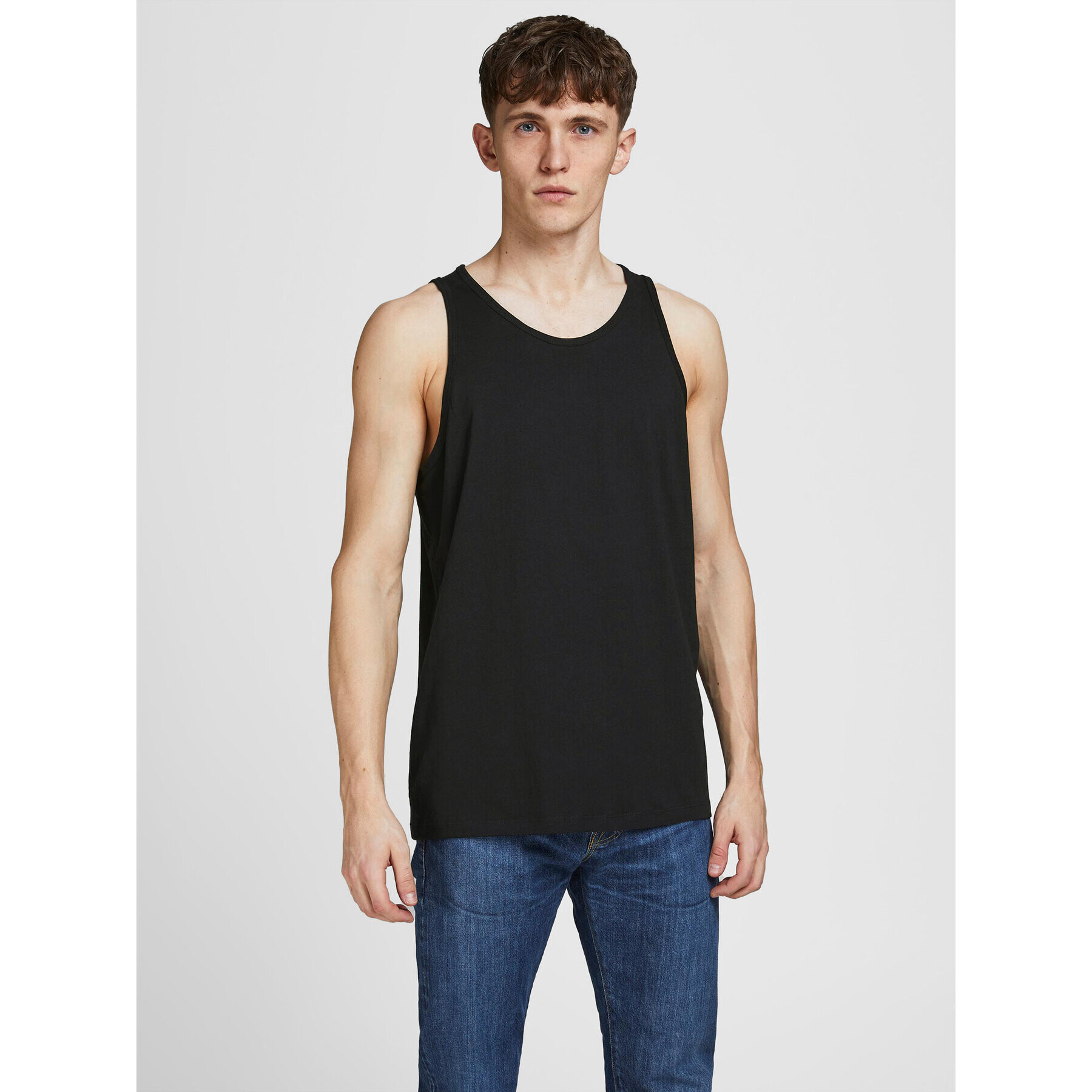 Jack&Jones Súprava 2 tank topov Basic 12133910 Čierna Regular Fit - Pepit.sk