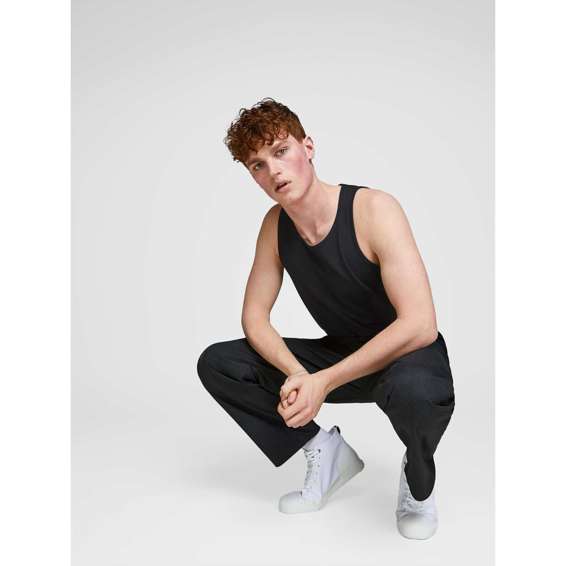 Jack&Jones Súprava 2 tank topov Basic 12133910 Čierna Regular Fit - Pepit.sk