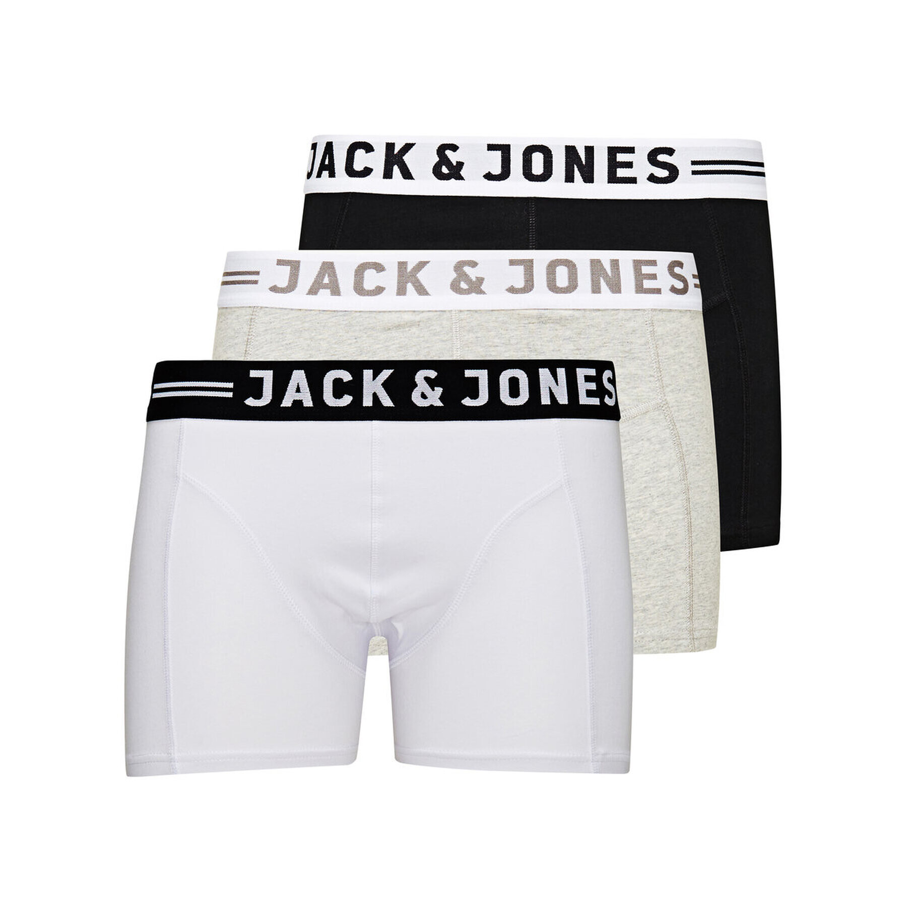 Jack&Jones Súprava 3 kusov boxeriek 12081832 Farebná - Pepit.sk