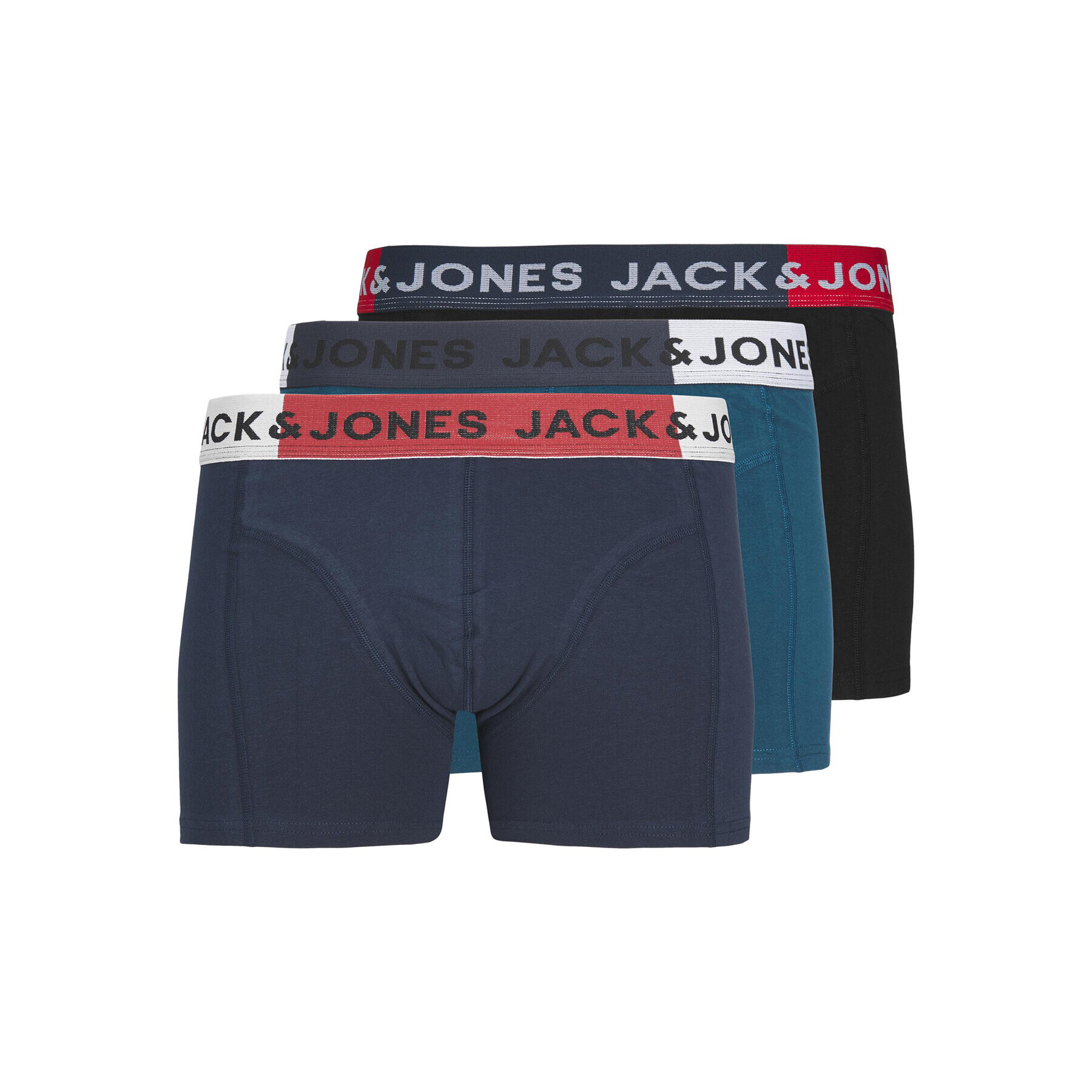 Jack&Jones Súprava 3 kusov boxeriek 12237415 Farebná - Pepit.sk