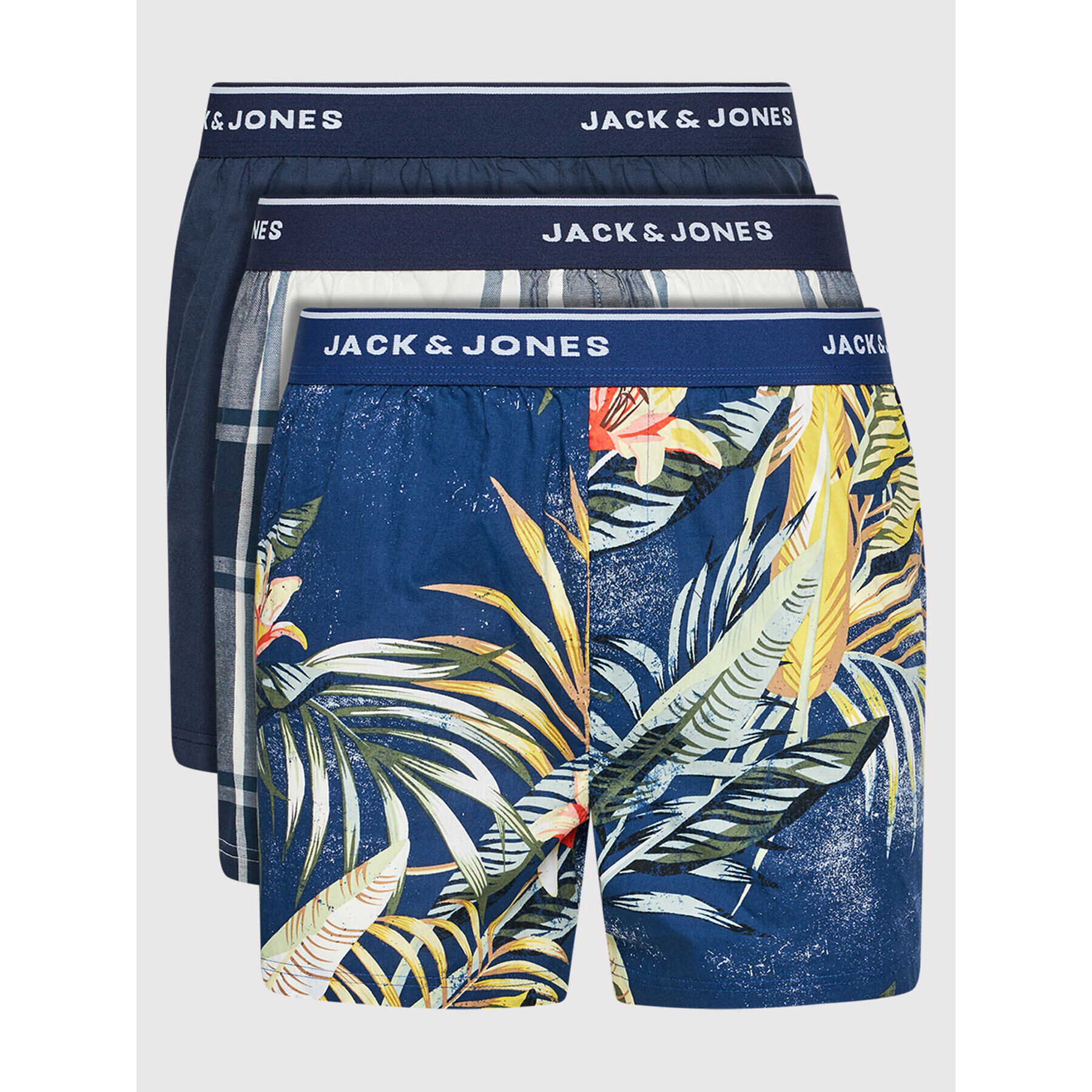 Jack&Jones Súprava 3 kusov boxeriek Candy 12199748 Farebná - Pepit.sk