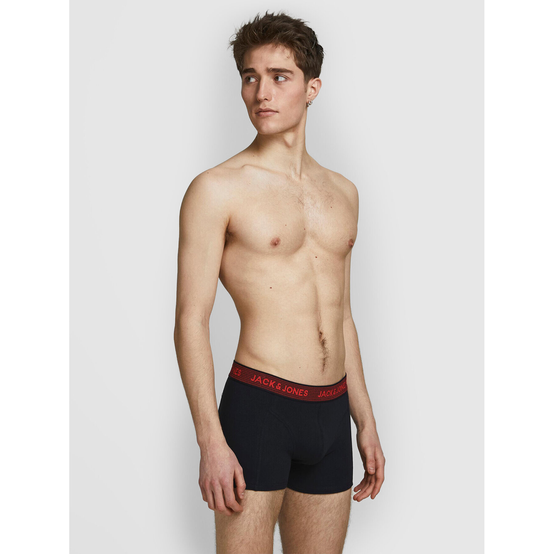 Jack&Jones Súprava 3 kusov boxeriek Waistband 12127816 Čierna - Pepit.sk