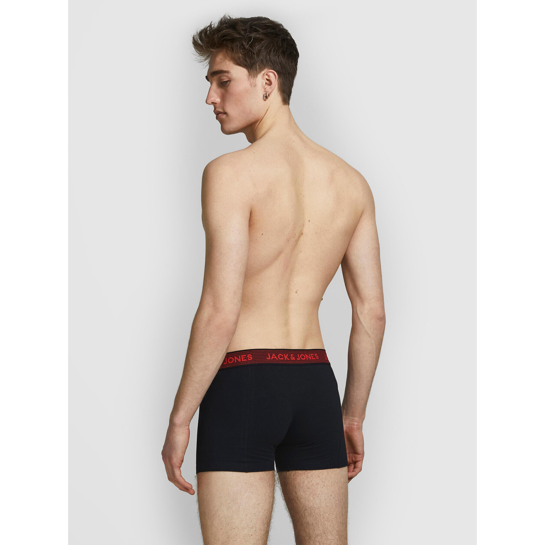 Jack&Jones Súprava 3 kusov boxeriek Waistband 12127816 Čierna - Pepit.sk