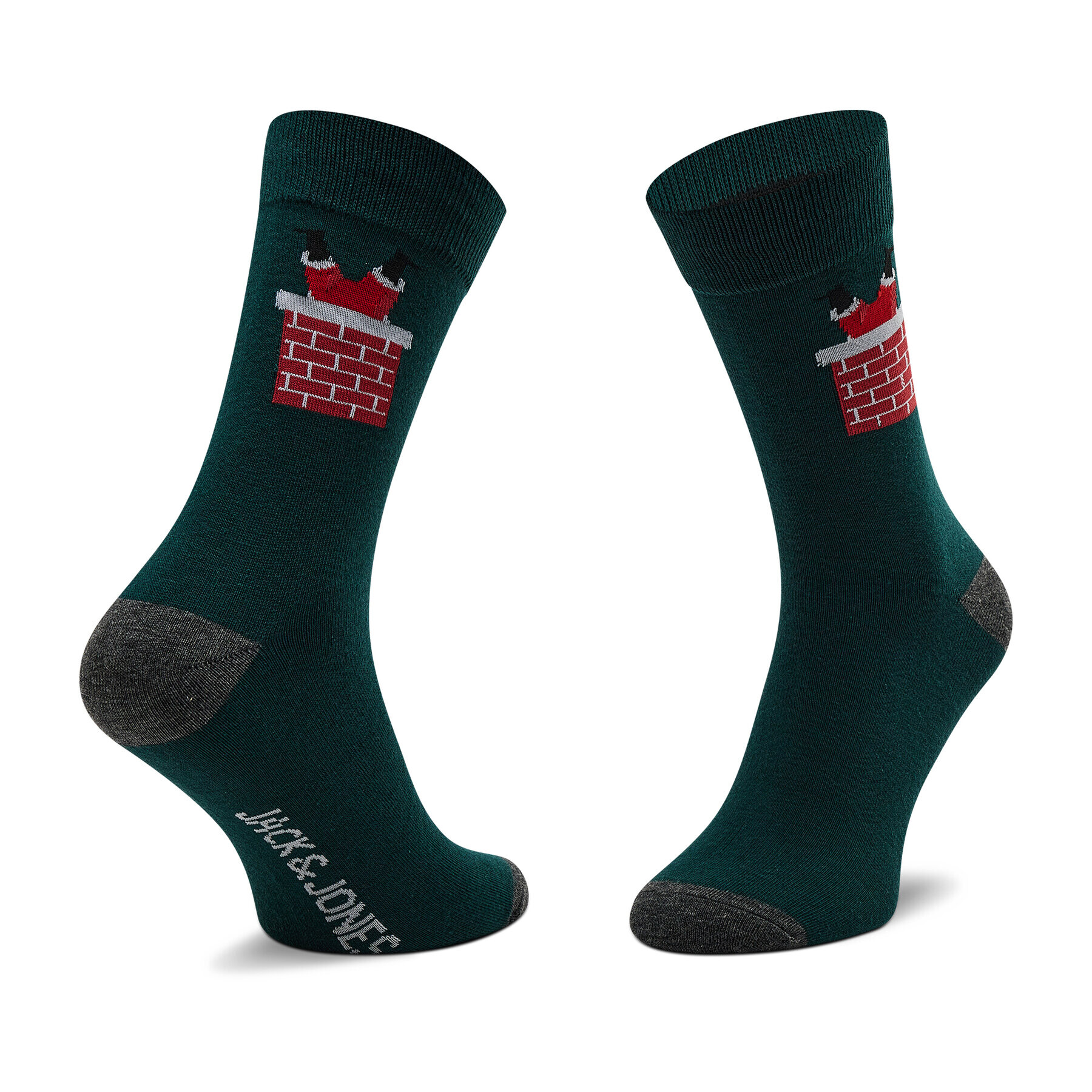 Jack&Jones Súprava 3 párov vysokých pánskych ponožiek Jacvixen Sock Giftbox 12198037 Čierna - Pepit.sk