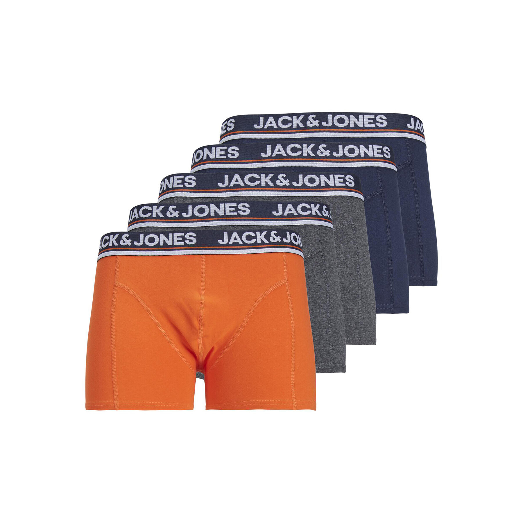 Jack&Jones Súprava 5 kusov boxeriek Boulder 12234504 Farebná - Pepit.sk