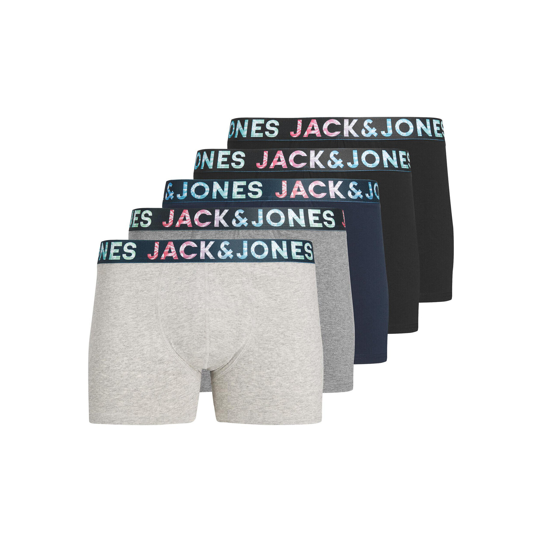 Jack&Jones Súprava 5 kusov boxeriek Tampa 12233489 Farebná - Pepit.sk