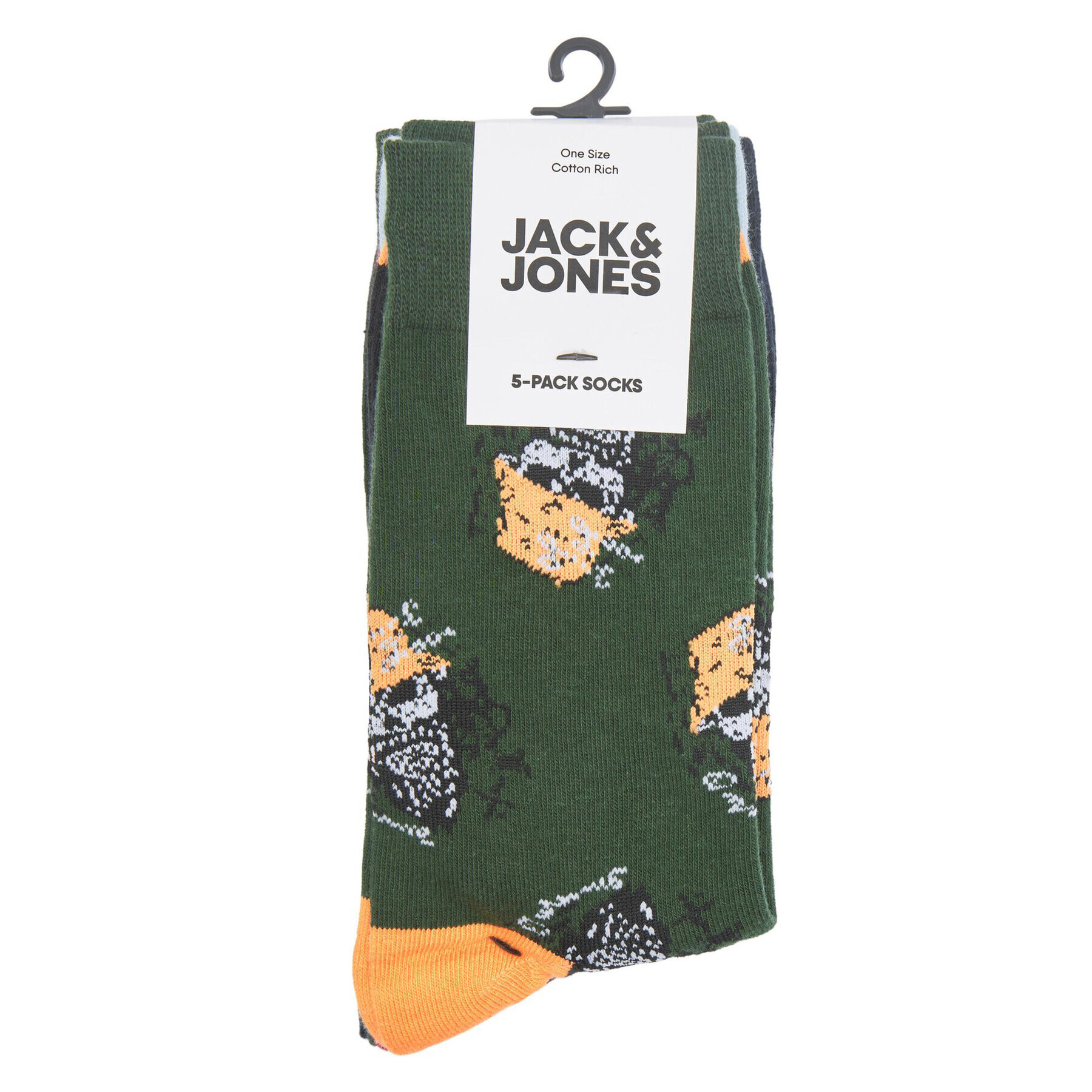 Jack&Jones Súprava 5 párov vysokých pánskych ponožiek Trip 12229524 Farebná - Pepit.sk