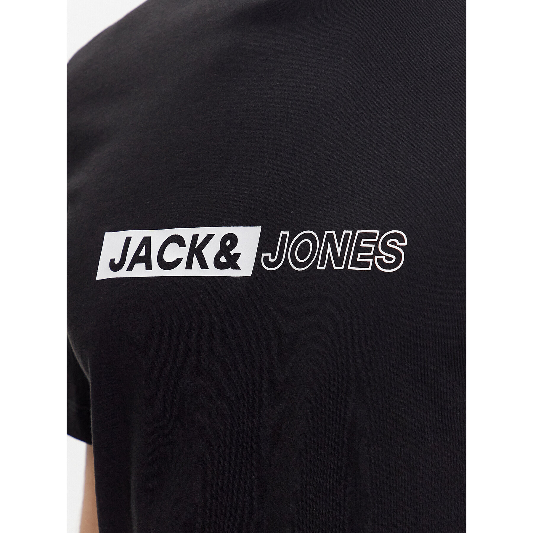 Jack&Jones Súprava tričko a športové šortky 12233945 Čierna Regular Fit - Pepit.sk