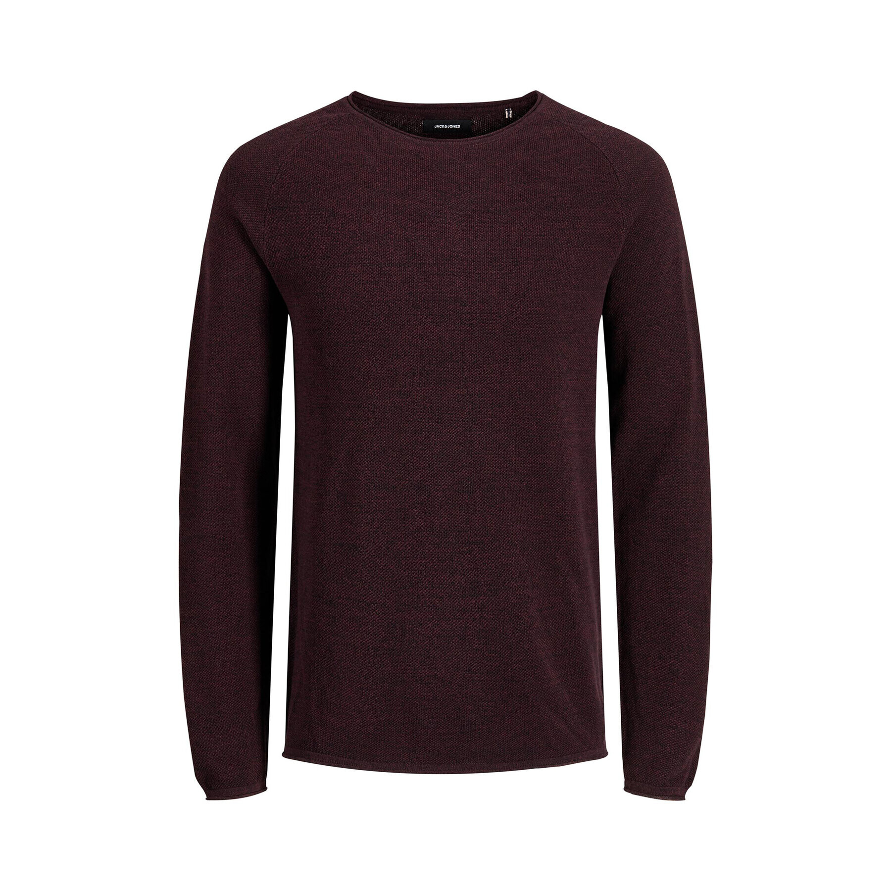 Jack&Jones Sveter 12157321 Bordová Regular Fit - Pepit.sk