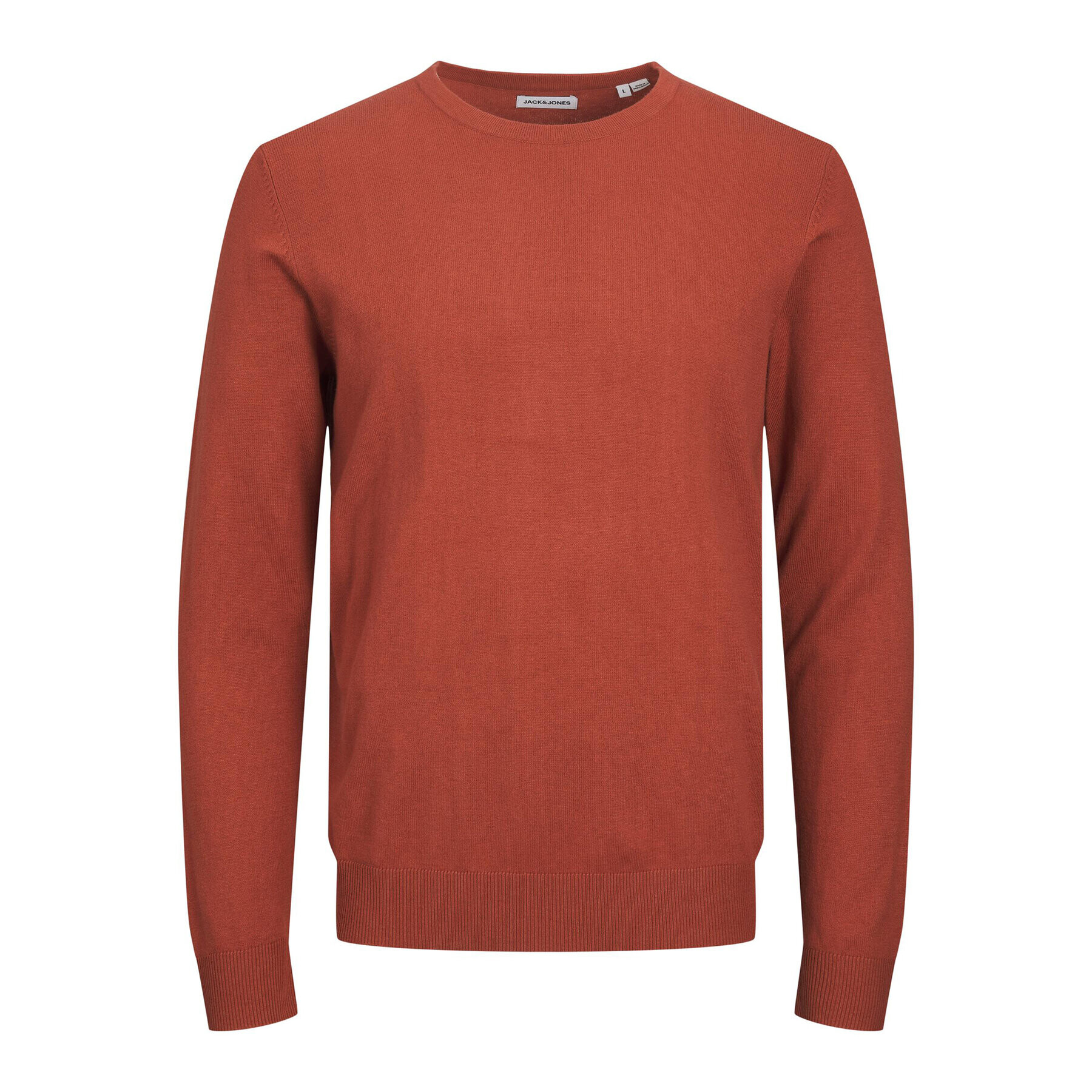 Jack&Jones Sveter 12208364 Oranžová Regular Fit - Pepit.sk