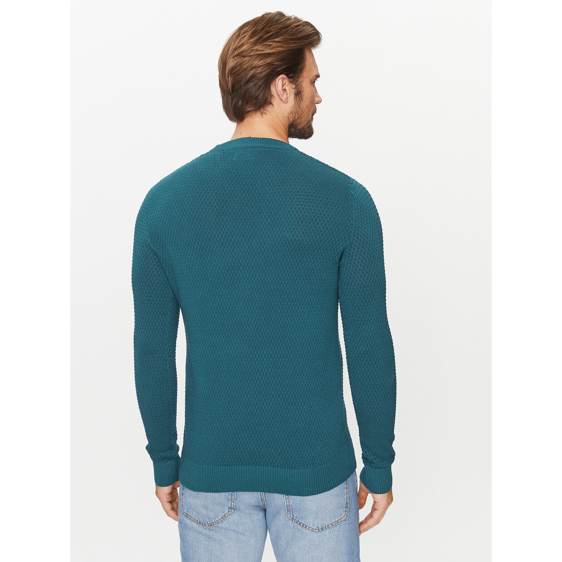 Jack&Jones Sveter 12212816 Modrá Regular Fit - Pepit.sk