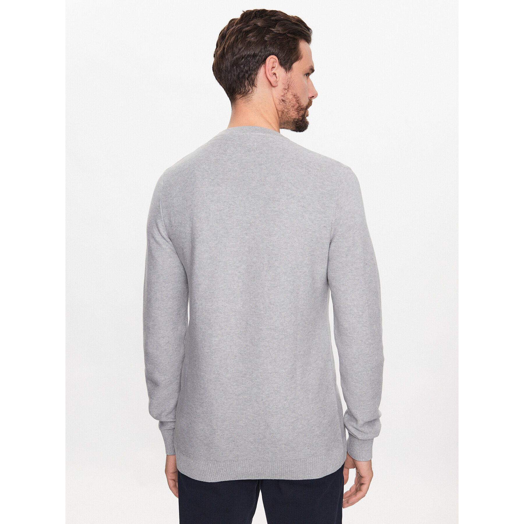 Jack&Jones Sveter 12226614 Sivá - Pepit.sk