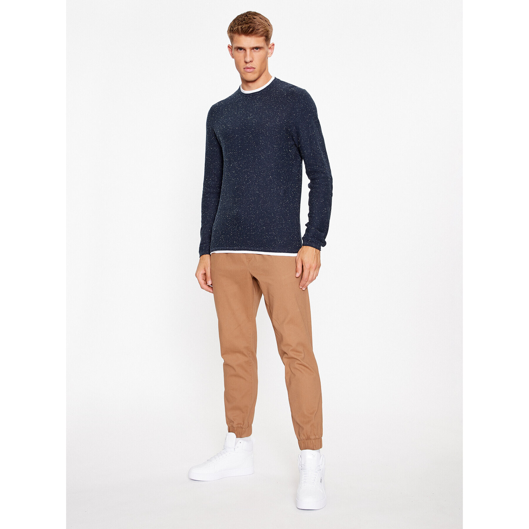 Jack&Jones Sveter 12227443 Tmavomodrá Regular Fit - Pepit.sk