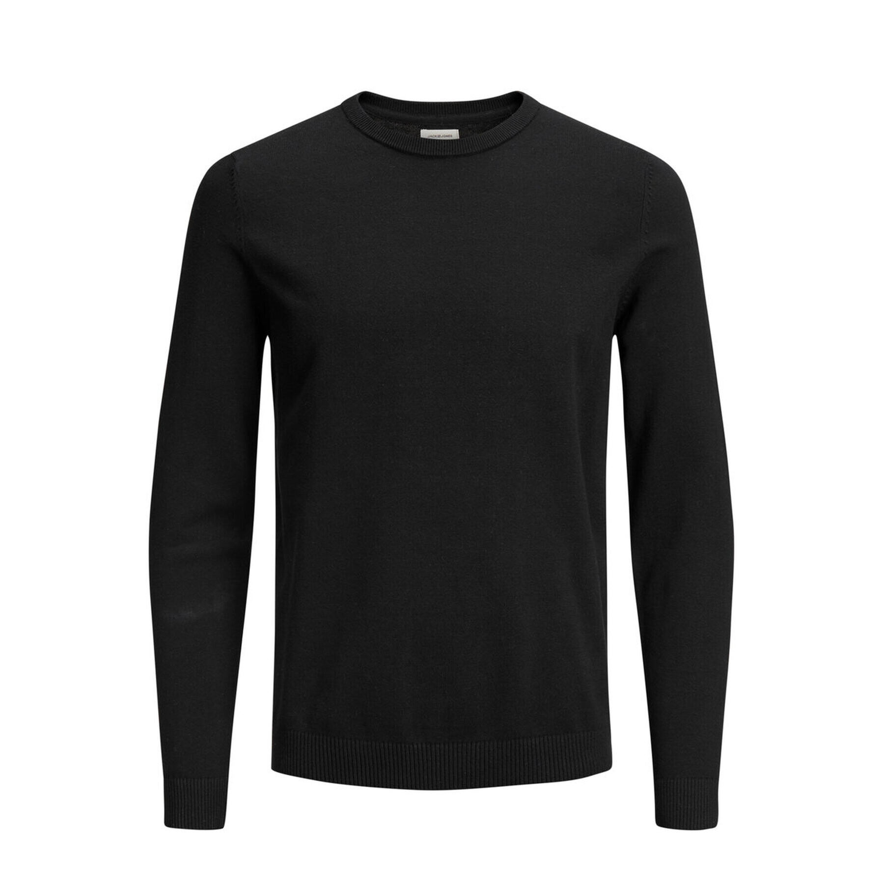 Jack&Jones Sveter Basic 12137190 Čierna Regular Fit - Pepit.sk