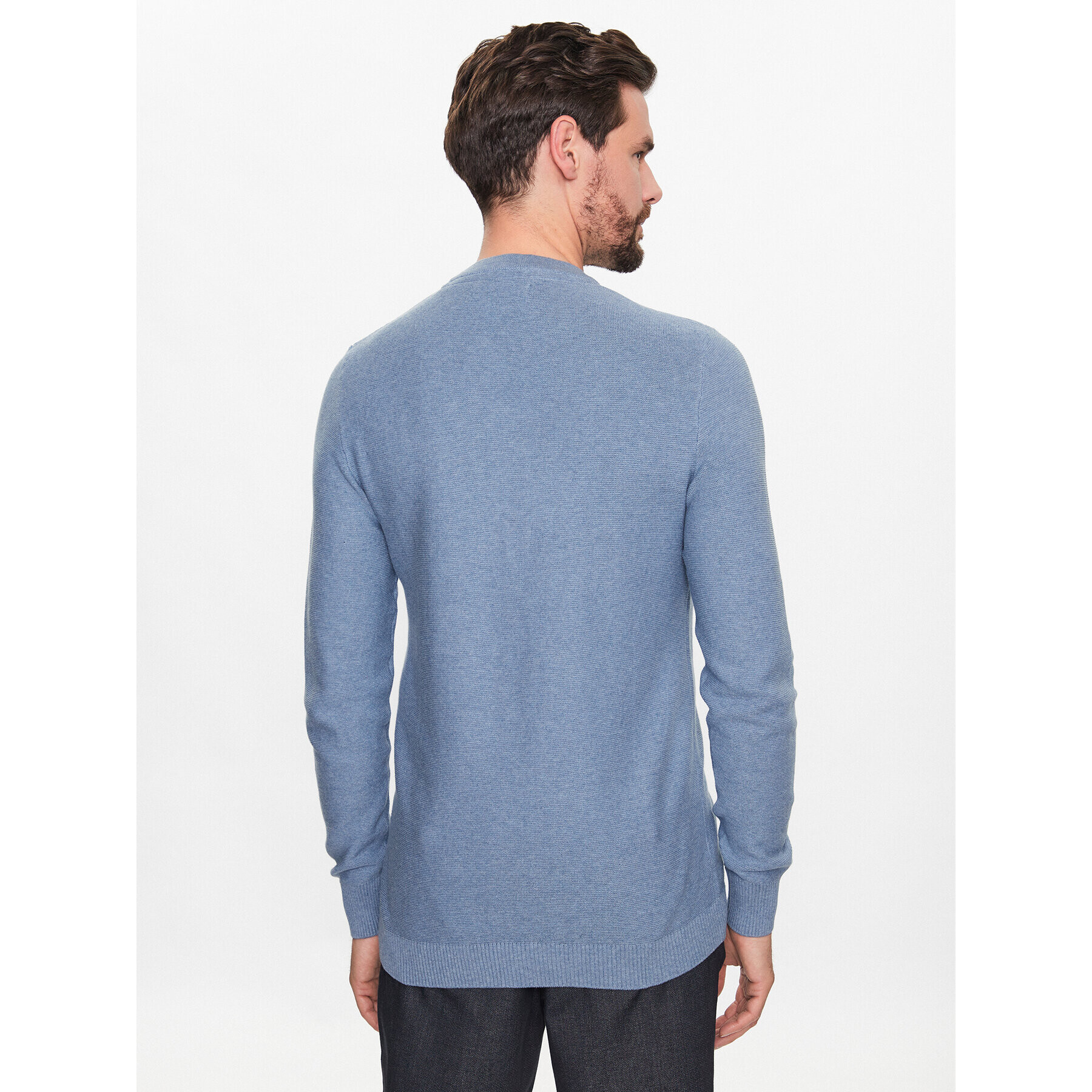 Jack&Jones Sveter Bluroy 12226614 Modrá Regular Fit - Pepit.sk