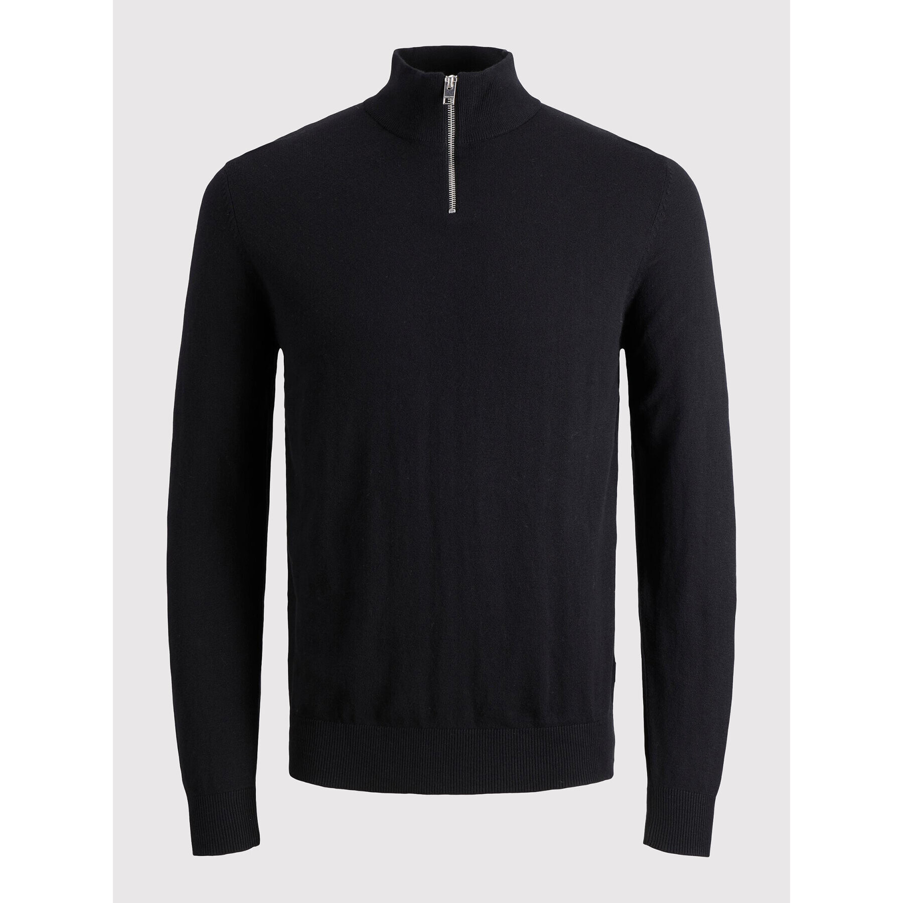 Jack&Jones Sveter Emil 12189339 Čierna Regular Fit - Pepit.sk