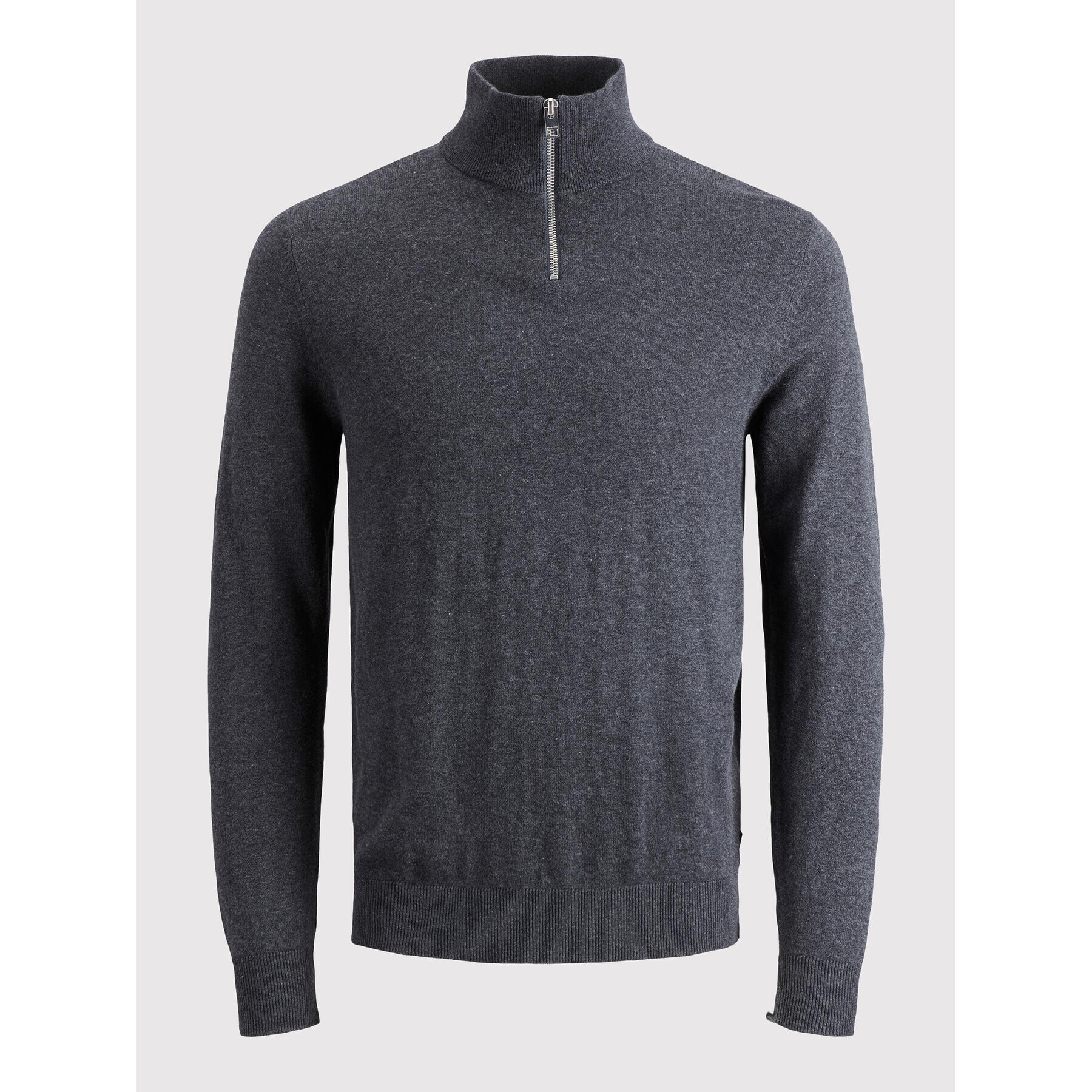 Jack&Jones Sveter Emil 12189339 Sivá Regular Fit - Pepit.sk