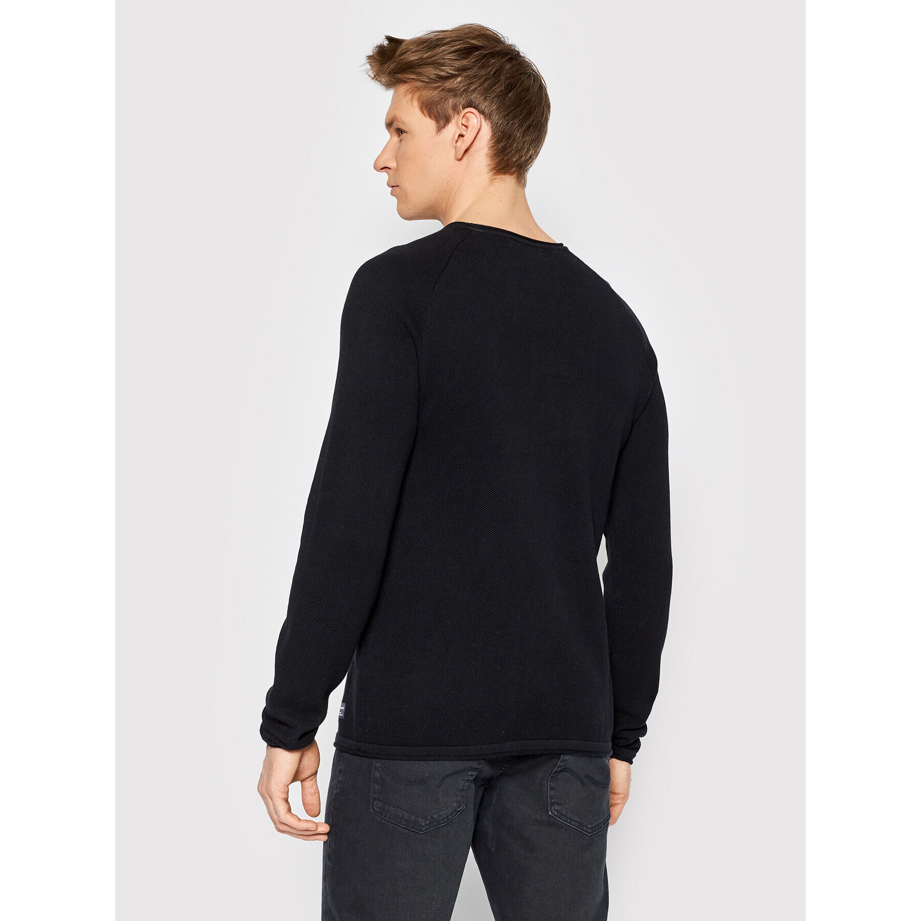 Jack&Jones Sveter Hill 12157321 Čierna Regular Fit - Pepit.sk