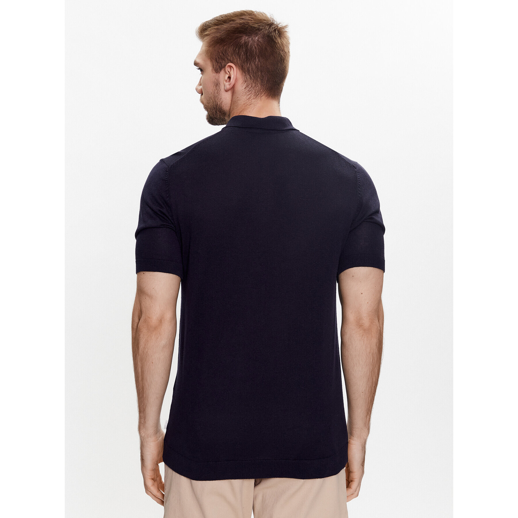 Jack&Jones Sveter Igor 12229007 Tmavomodrá Regular Fit - Pepit.sk