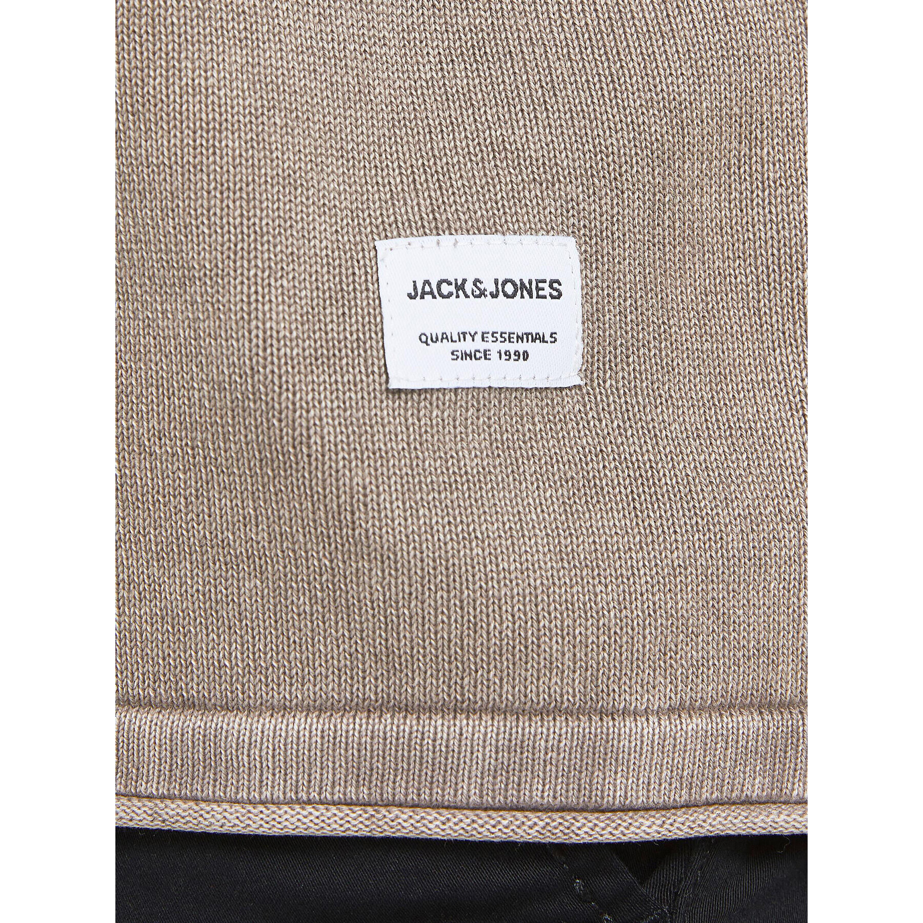 Jack&Jones Sveter Leo 12174001 Hnedá Regular Fit - Pepit.sk