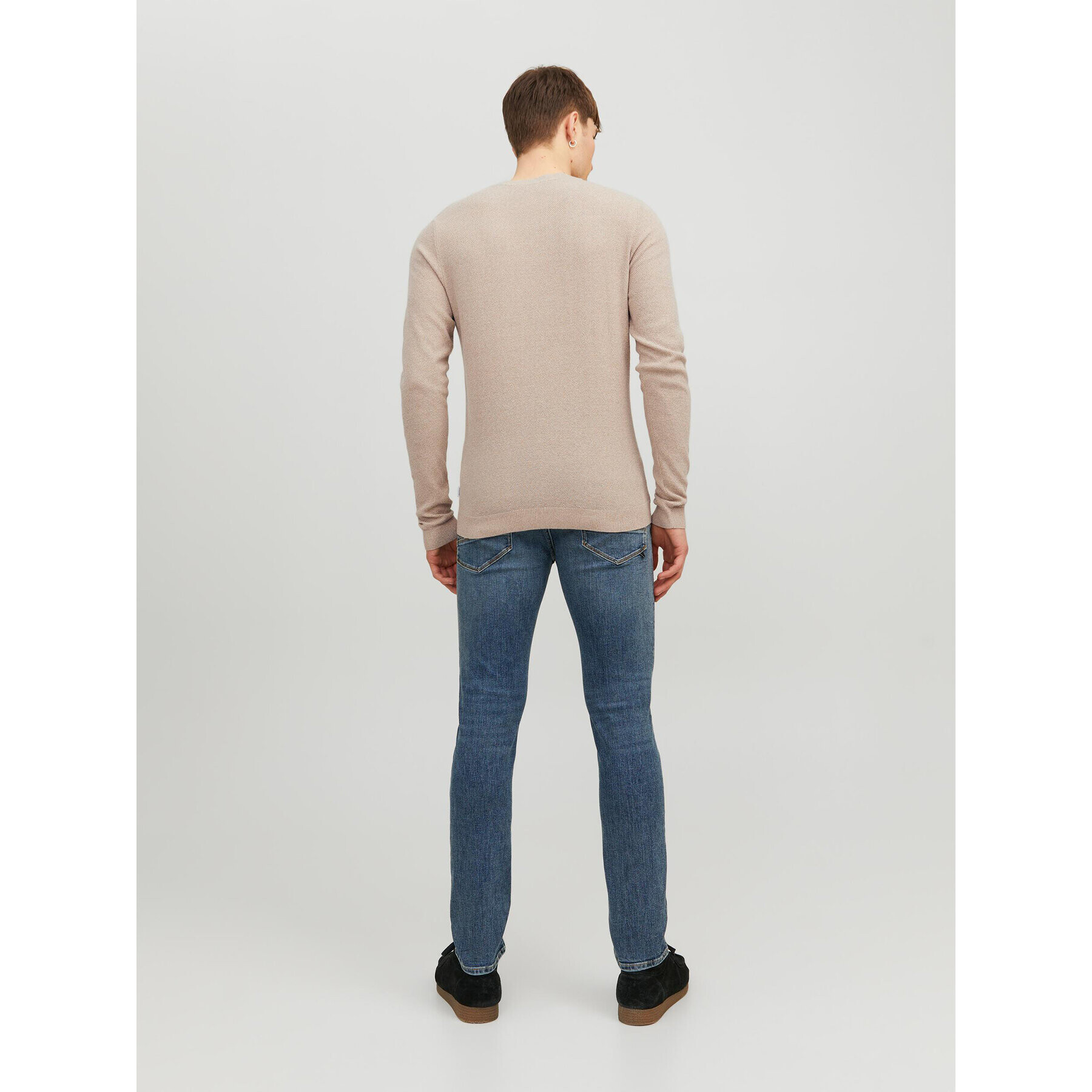 Jack&Jones Sveter Marcus 12236766 Béžová Regular Fit - Pepit.sk