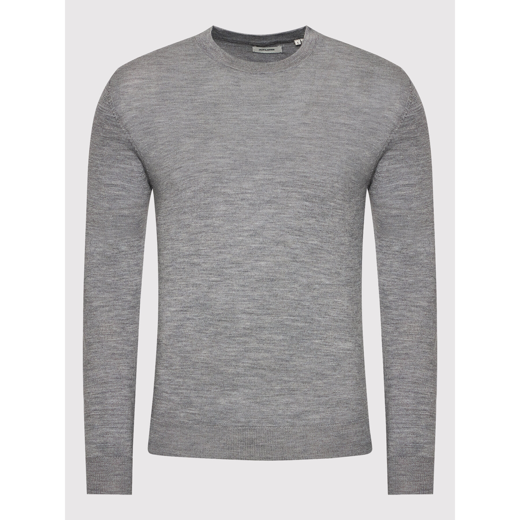 Jack&Jones Sveter Mark 12175288 Sivá Regular Fit - Pepit.sk