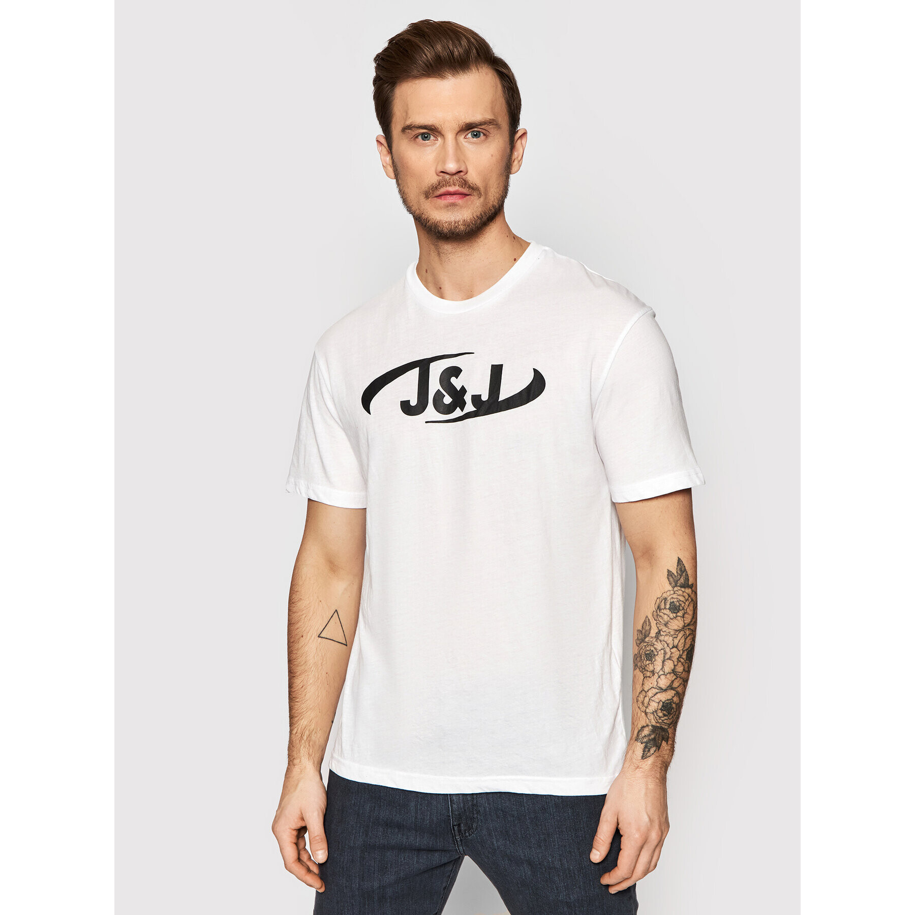 Jack&Jones Tričko Air 12205220 Biela Relaxed Fit - Pepit.sk