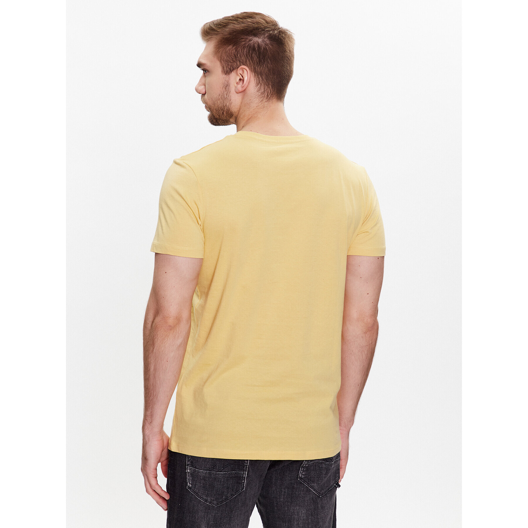 Jack&Jones Tričko Gem 12221007 Žltá Regular Fit - Pepit.sk