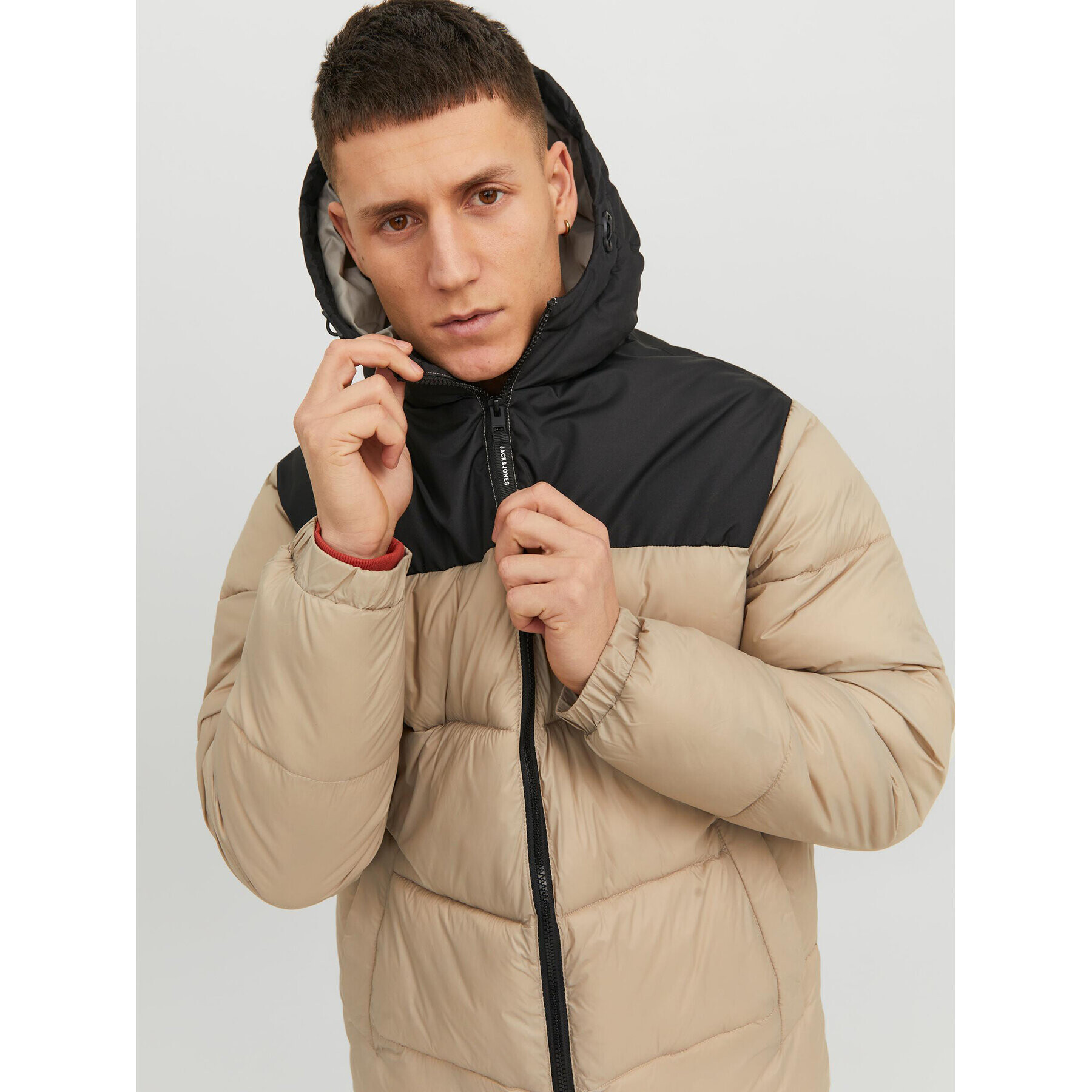 Jack&Jones Vatovaná bunda 12235859 Béžová Regular Fit - Pepit.sk