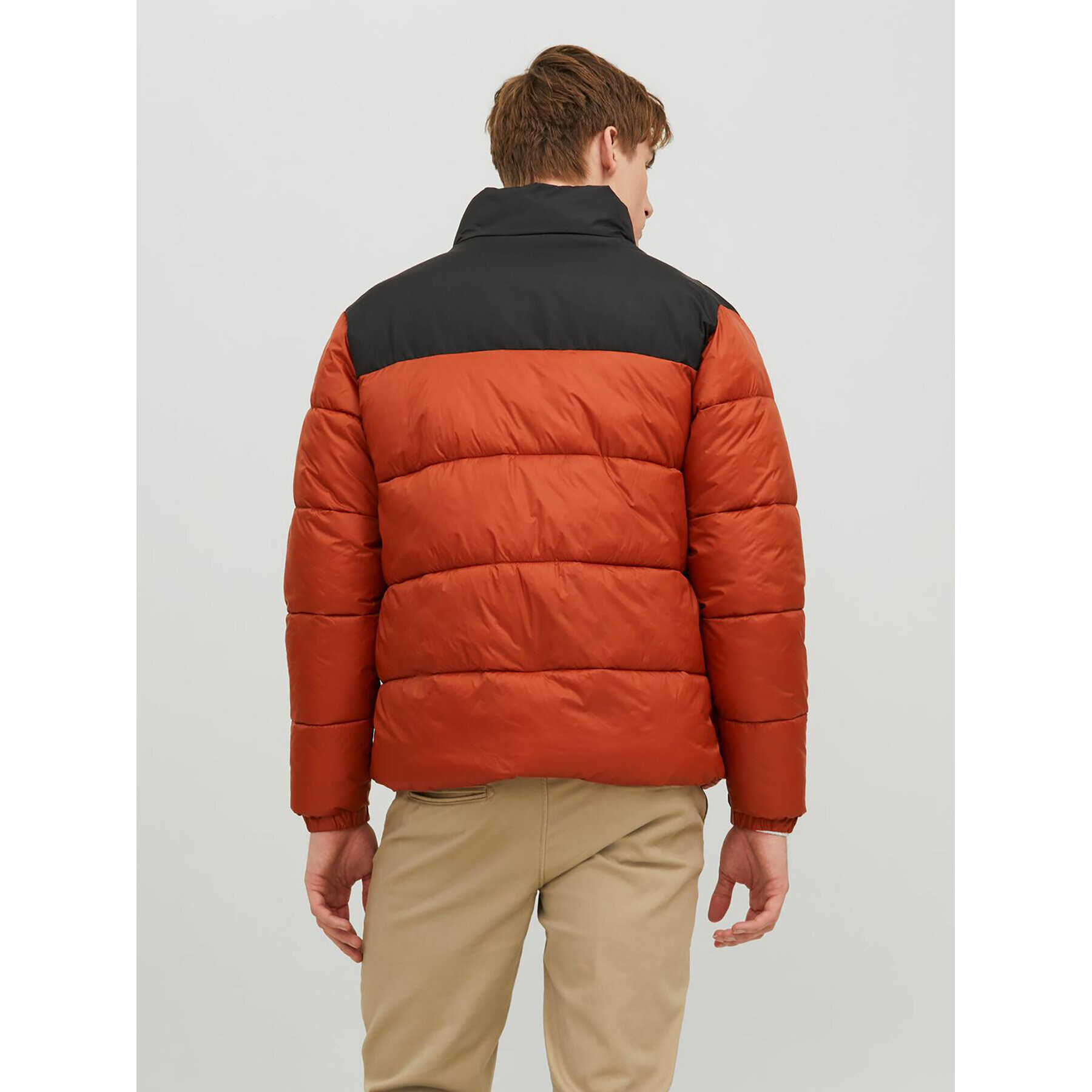 Jack&Jones Vatovaná bunda 12235860 Oranžová Regular Fit - Pepit.sk