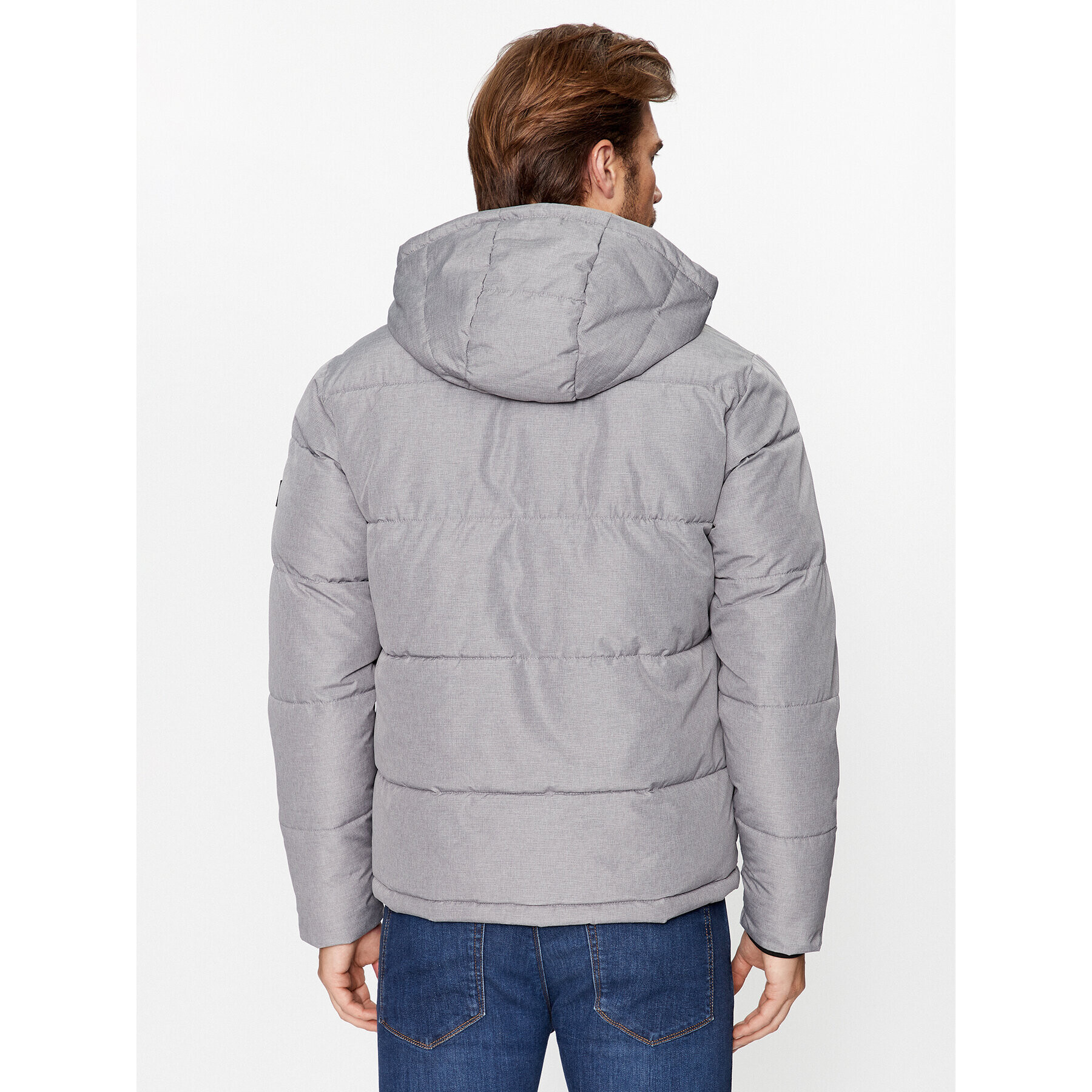 Jack&Jones Vatovaná bunda 12236044 Sivá Regular Fit - Pepit.sk