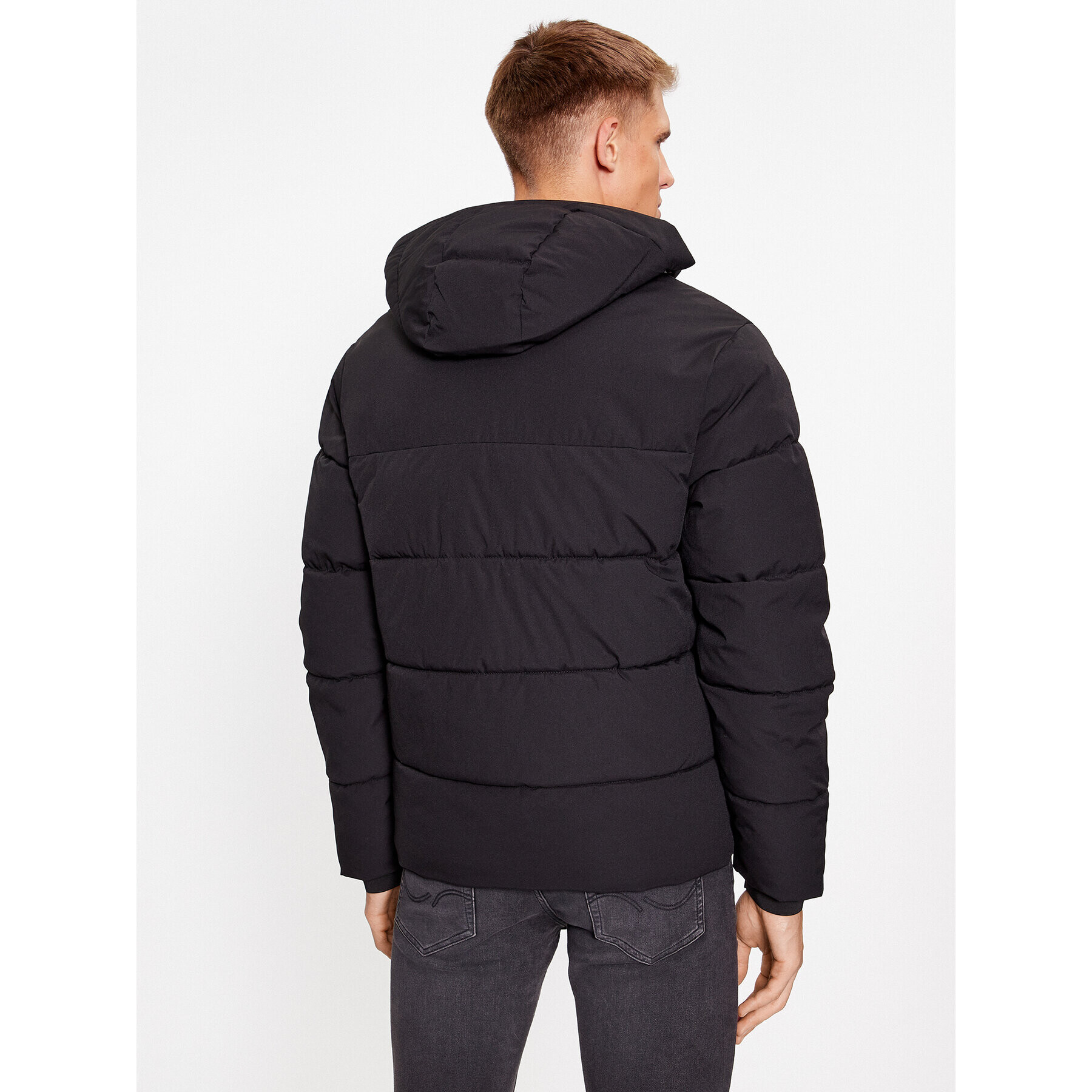 Jack&Jones Vatovaná bunda 12236065 Čierna Regular Fit - Pepit.sk