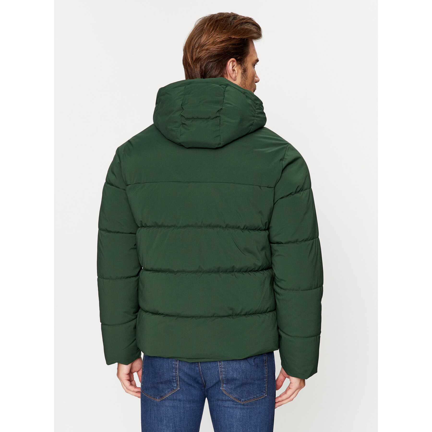 Jack&Jones Vatovaná bunda 12236065 Zelená Regular Fit - Pepit.sk