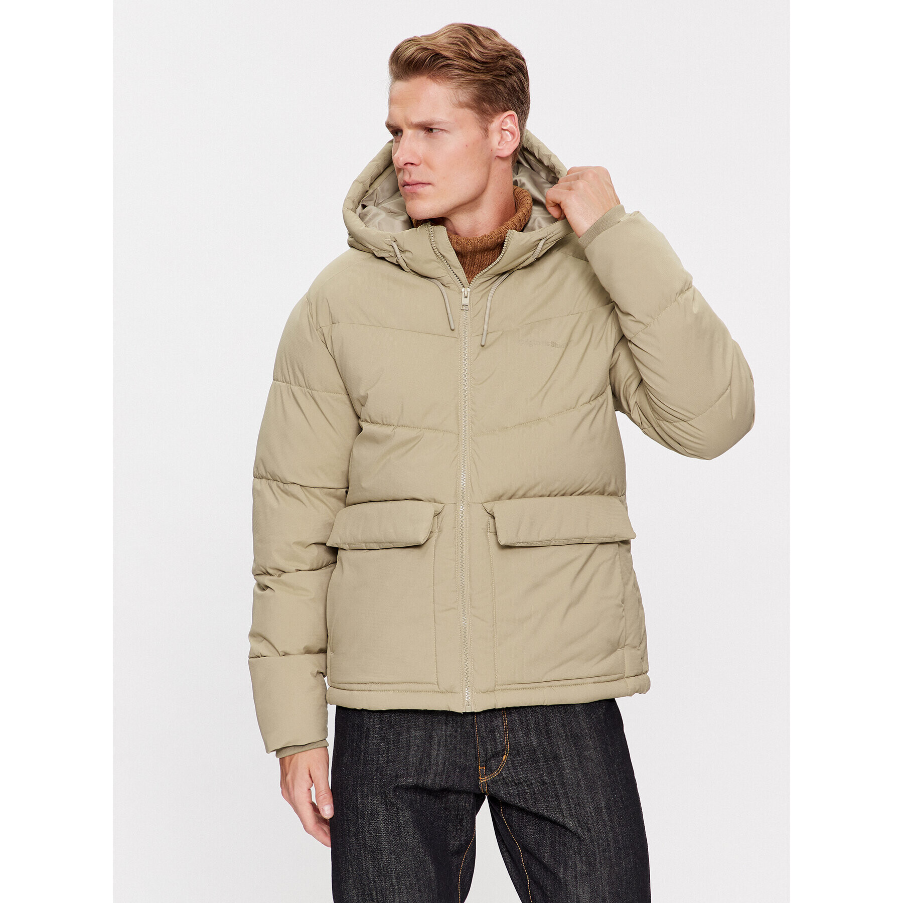 Jack&Jones Vatovaná bunda 12238849 Béžová Regular Fit - Pepit.sk