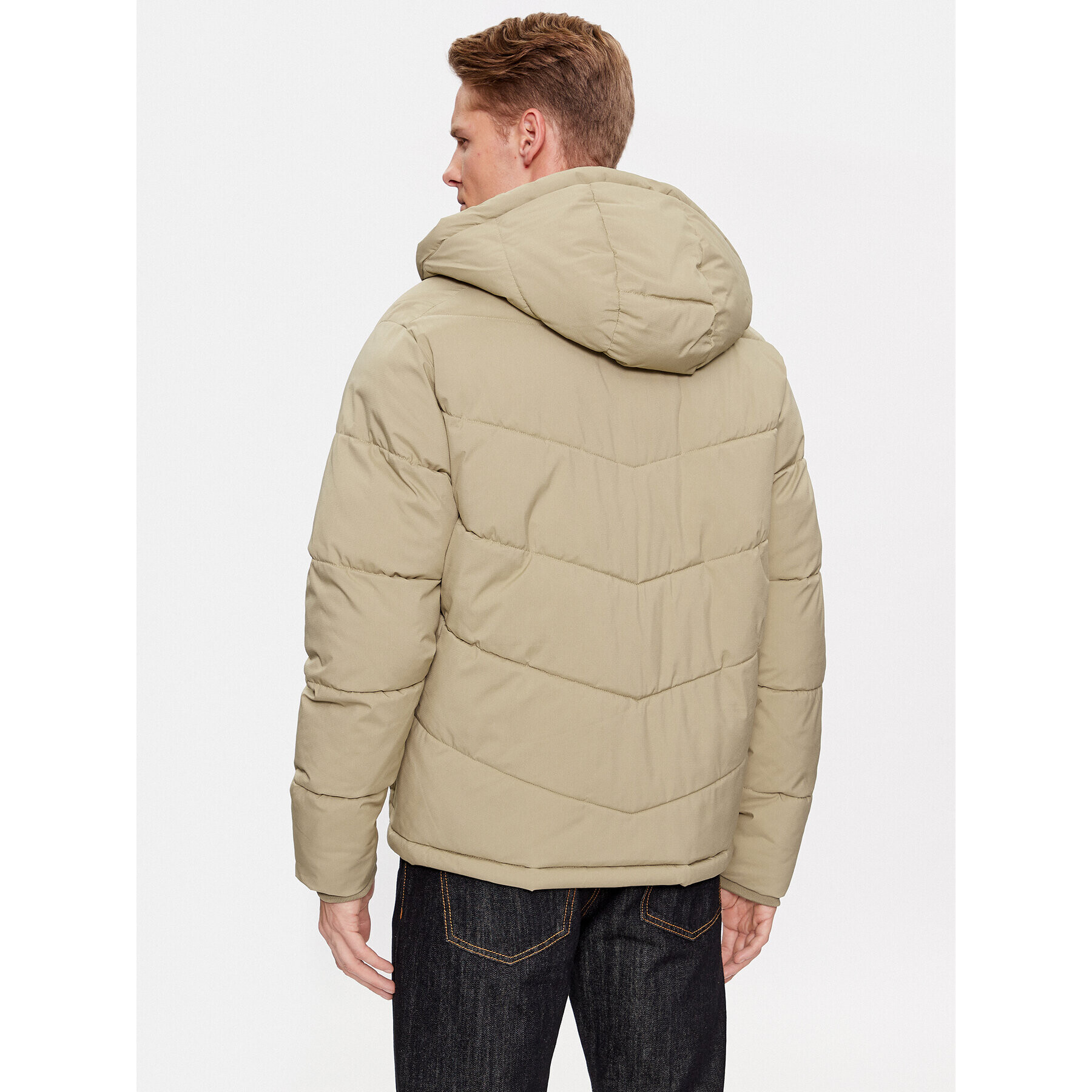 Jack&Jones Vatovaná bunda 12238849 Béžová Regular Fit - Pepit.sk