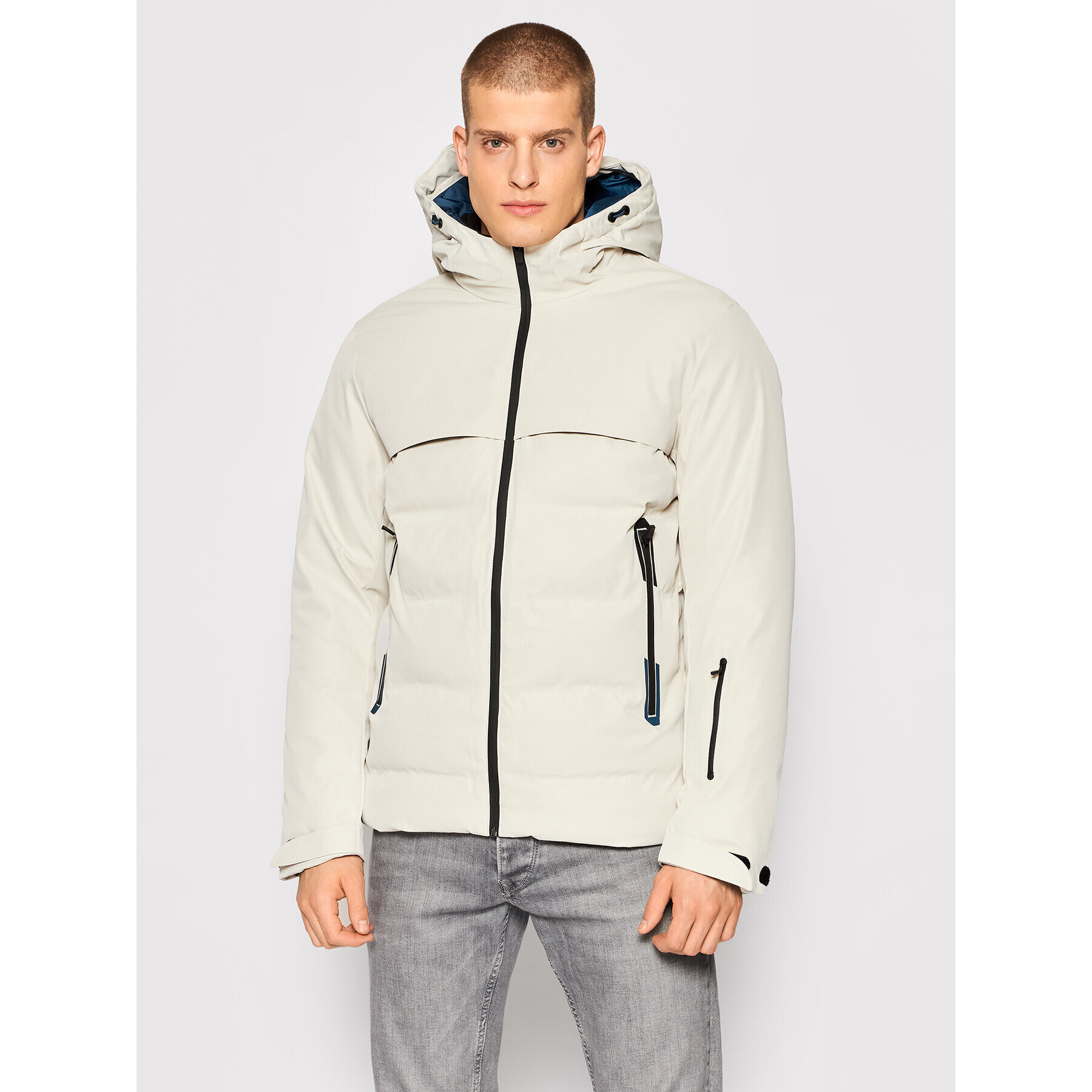 Jack&Jones Vatovaná bunda Darwin 12193195 Béžová Regular Fit - Pepit.sk