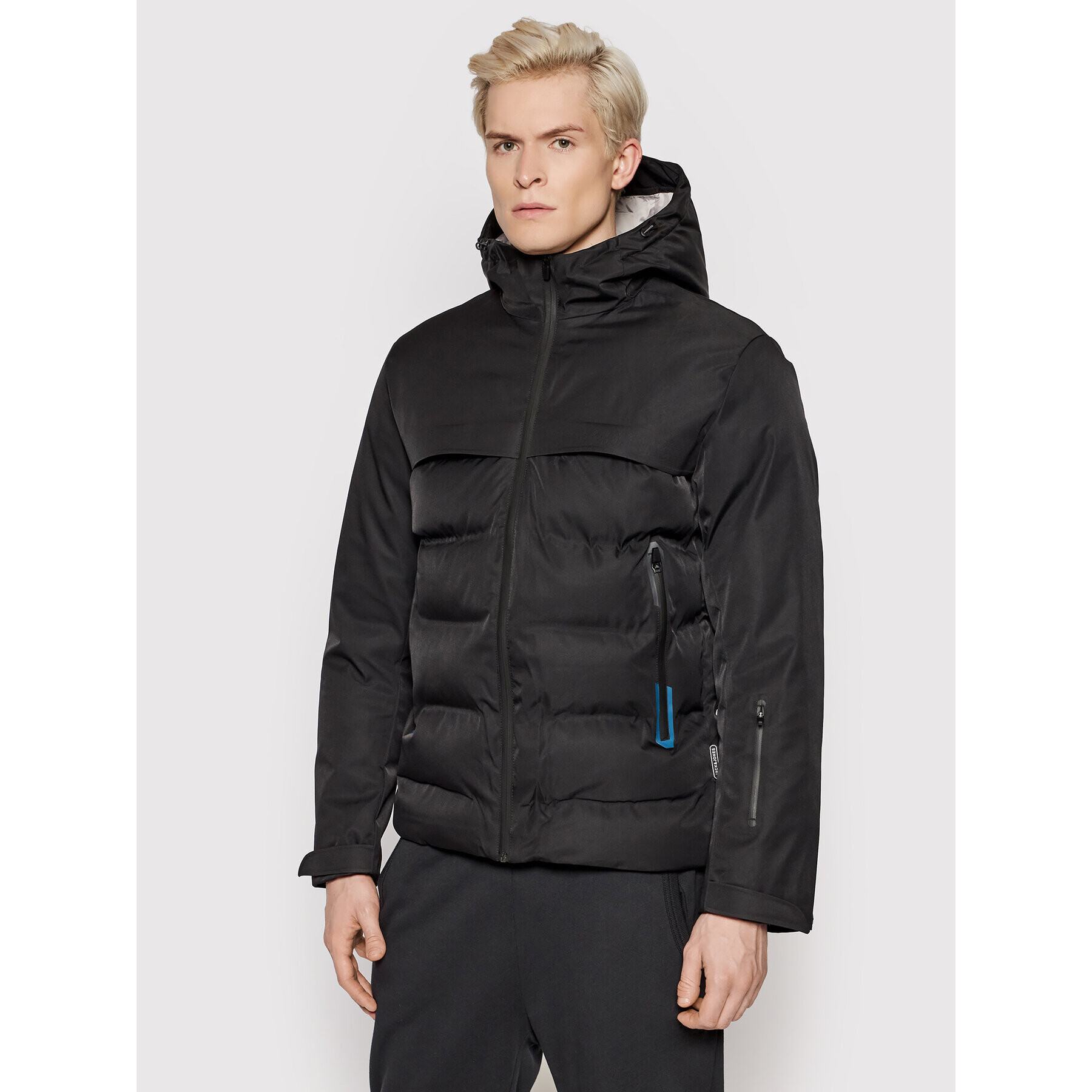 Jack&Jones Vatovaná bunda Darwin 12193195 Čierna Regular Fit - Pepit.sk