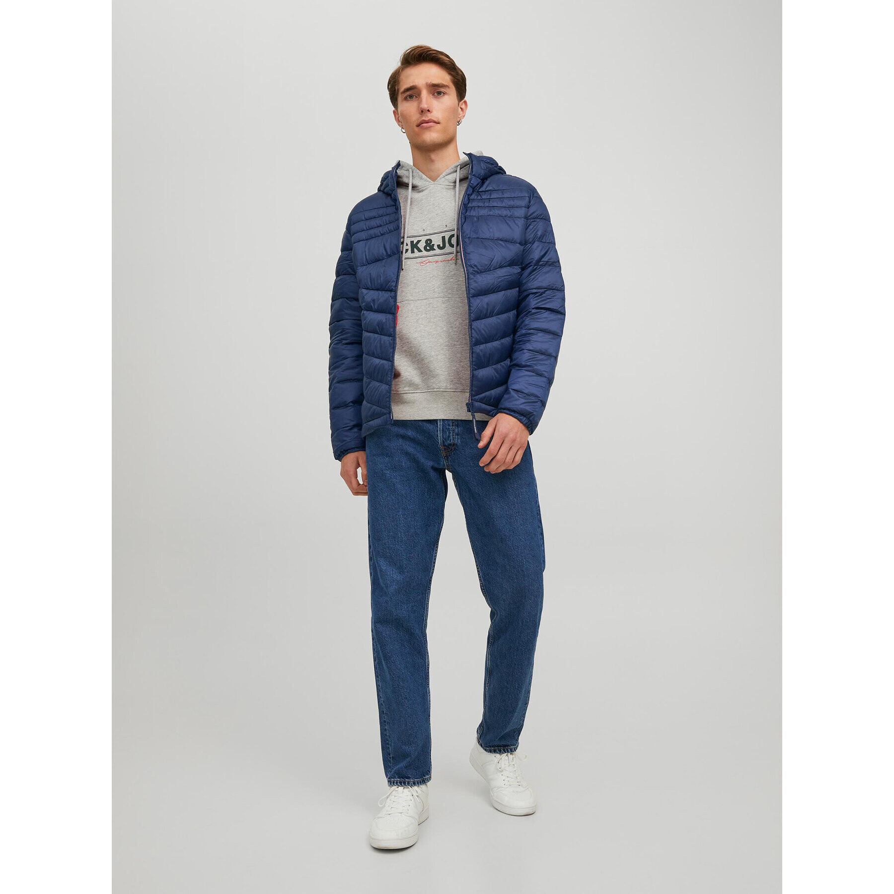 Jack&Jones Vatovaná bunda Hero 12211785 Tmavomodrá Regular Fit - Pepit.sk