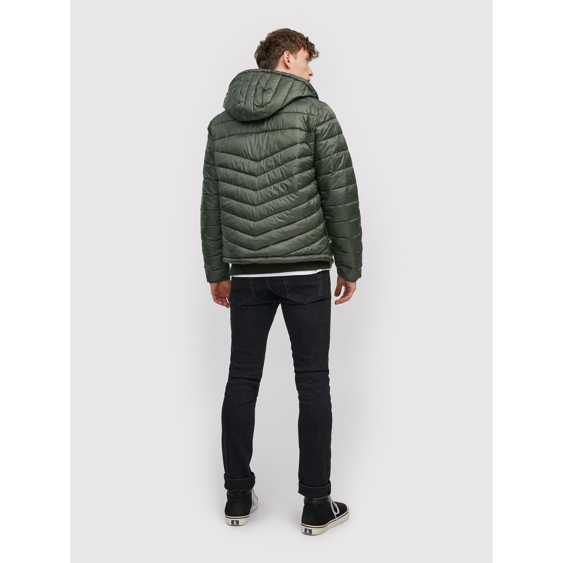 Jack&Jones Vatovaná bunda Hero 12211785 Zelená Regular Fit - Pepit.sk