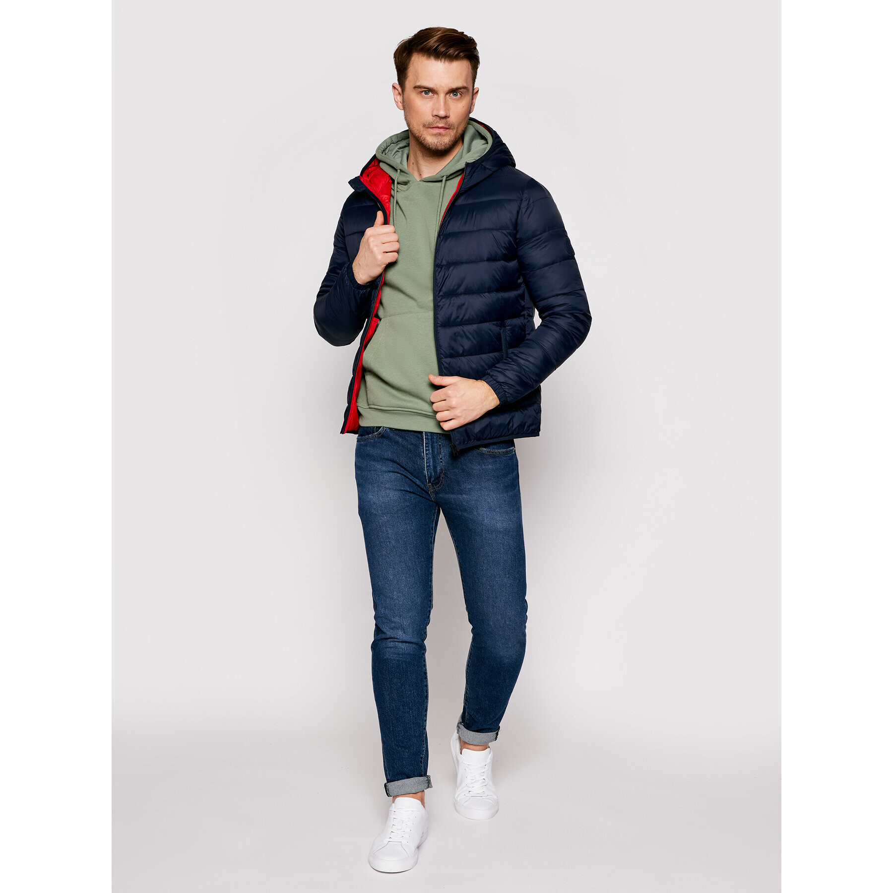 Jack&Jones Vatovaná bunda Magic 12173751 Tmavomodrá Regular Fit - Pepit.sk