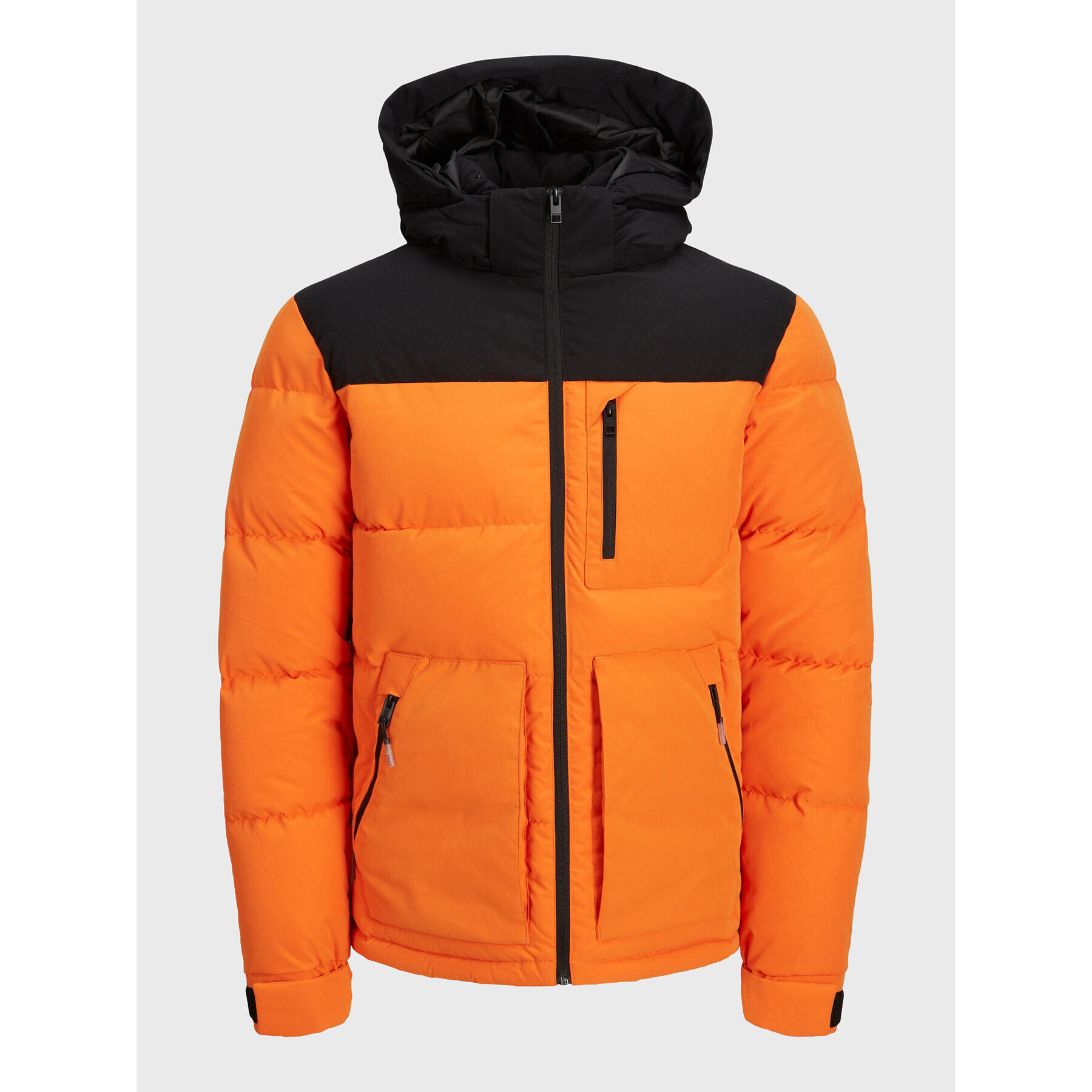 Jack&Jones Vatovaná bunda Otto 12214648 Oranžová Regular Fit - Pepit.sk