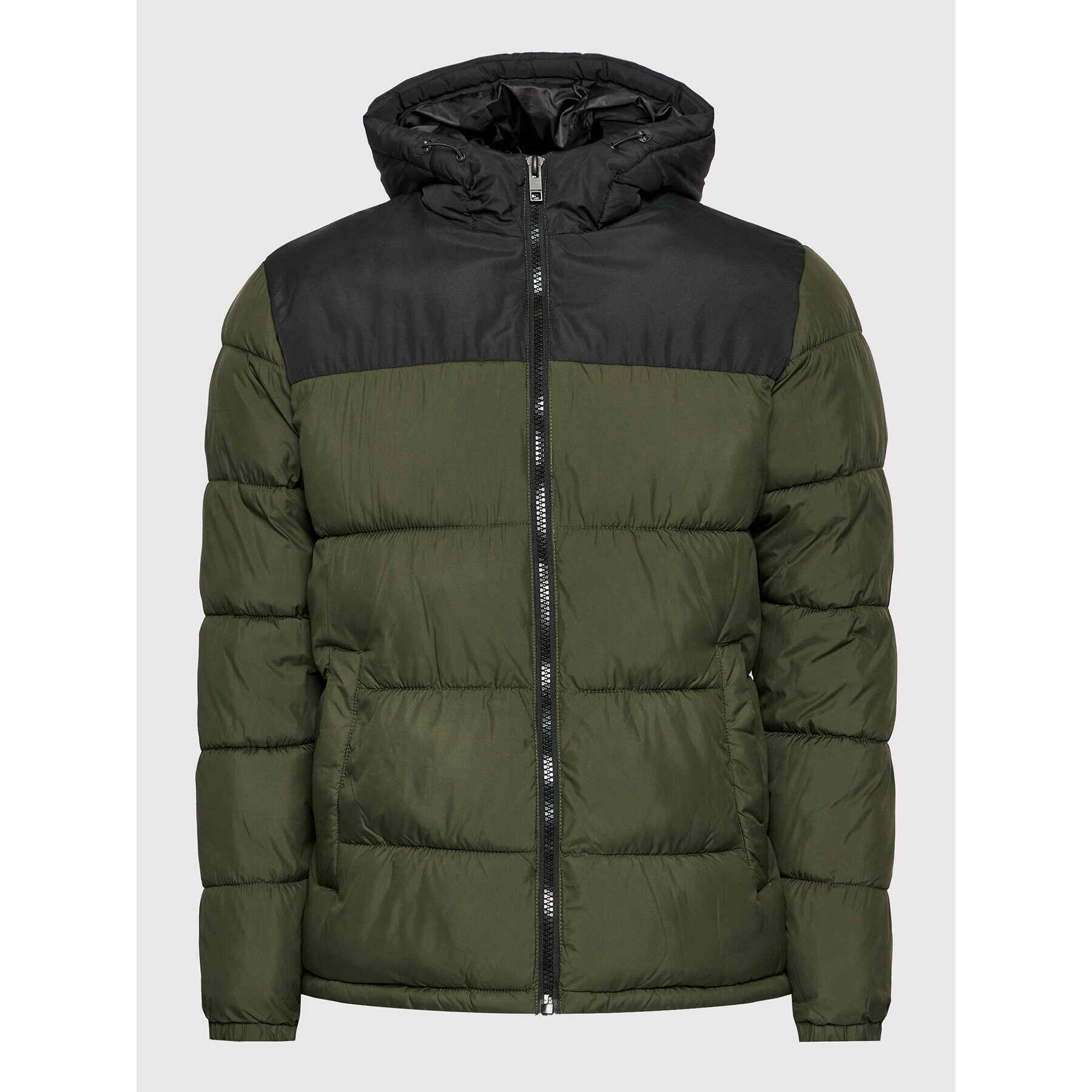 Jack&Jones Vatovaná bunda Paul 12189972 Zelená Regular Fit - Pepit.sk