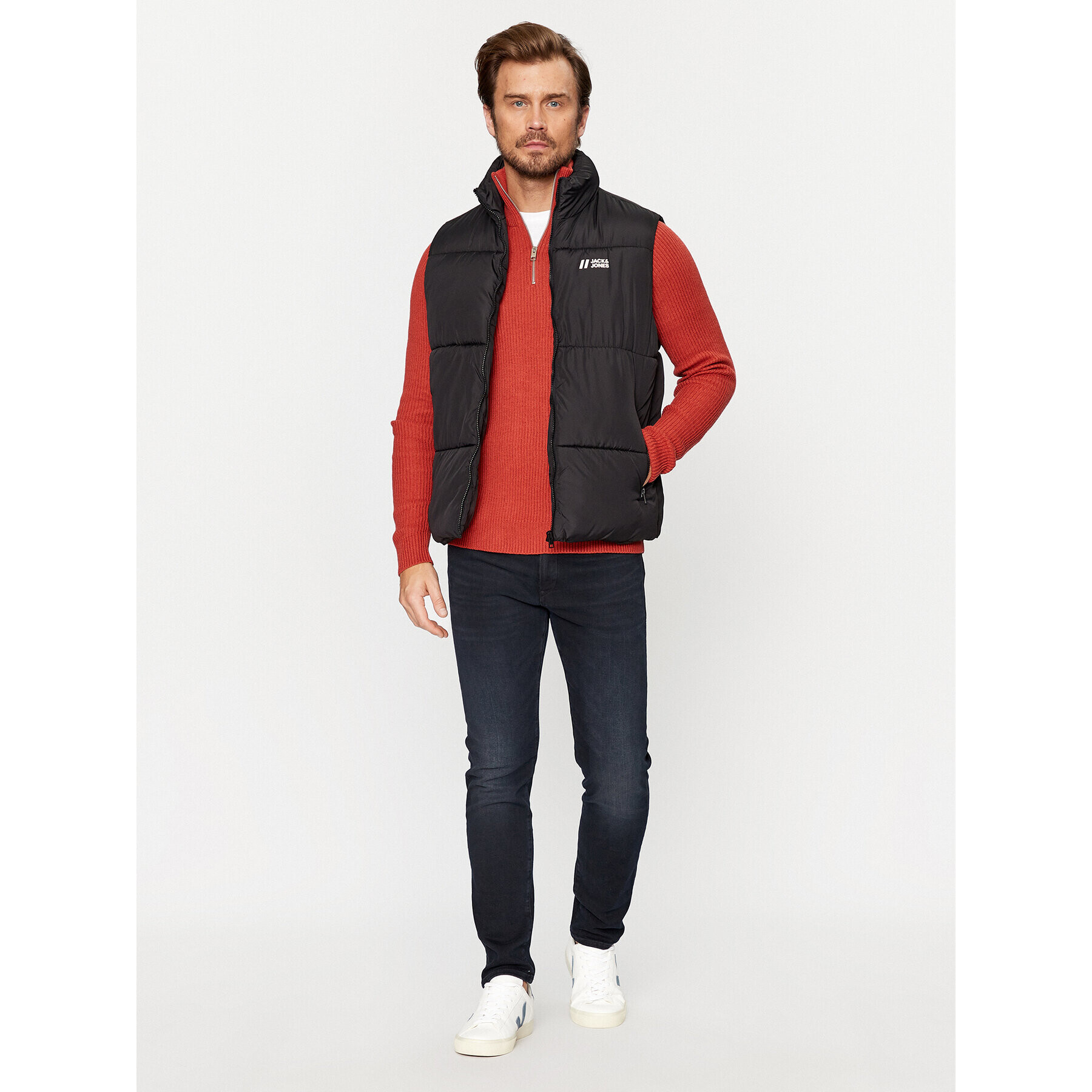 Jack&Jones Vesta 12238748 Čierna Regular Fit - Pepit.sk