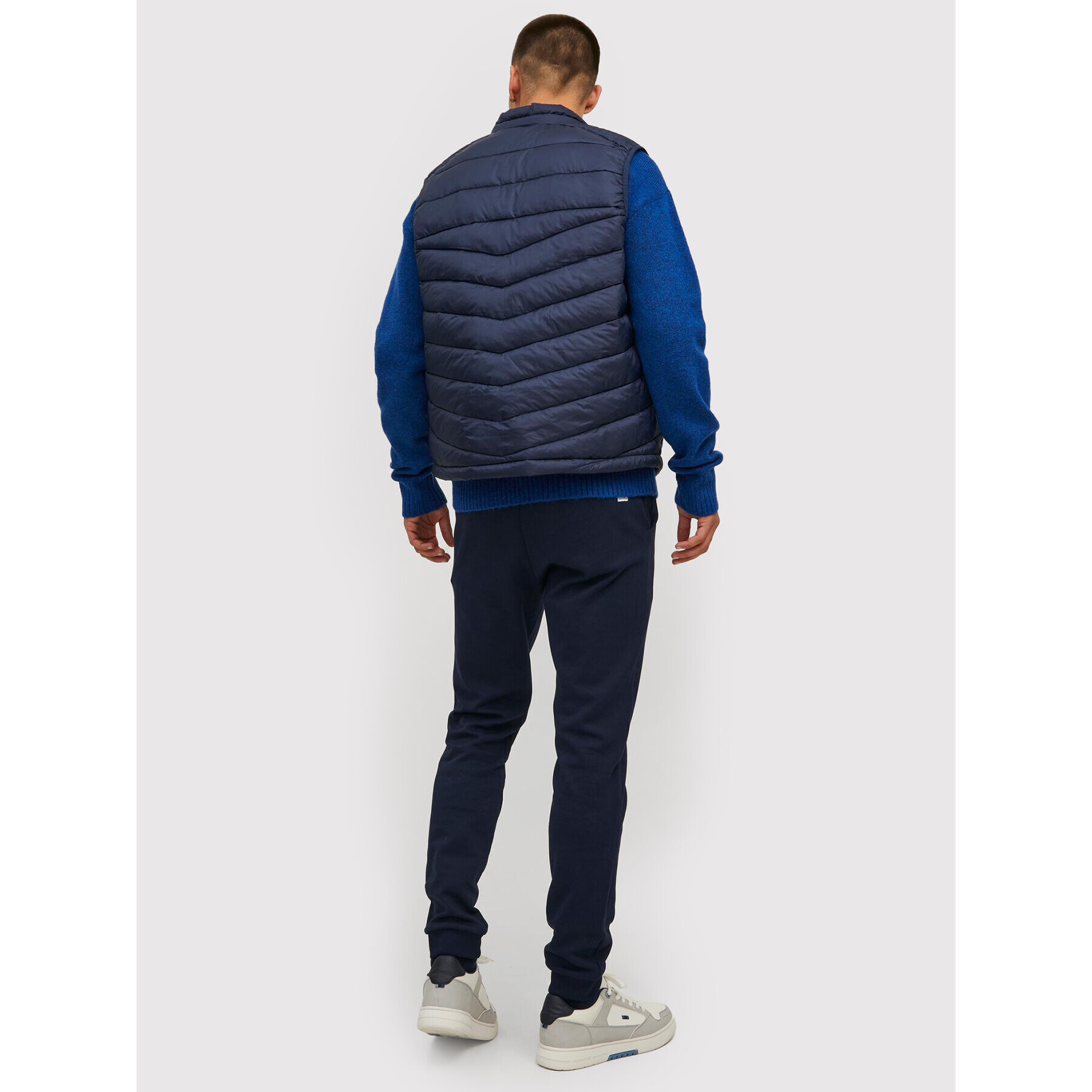 Jack&Jones Vesta Hero 12211790 Tmavomodrá Regular Fit - Pepit.sk